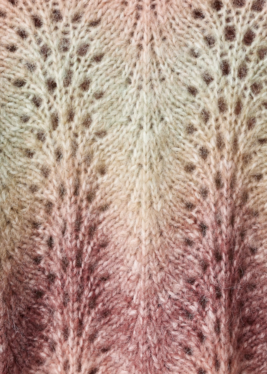 Multi-coloured knit sweater