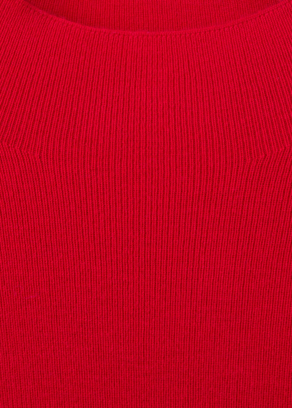 Mango Fitted sweater with perkins neck