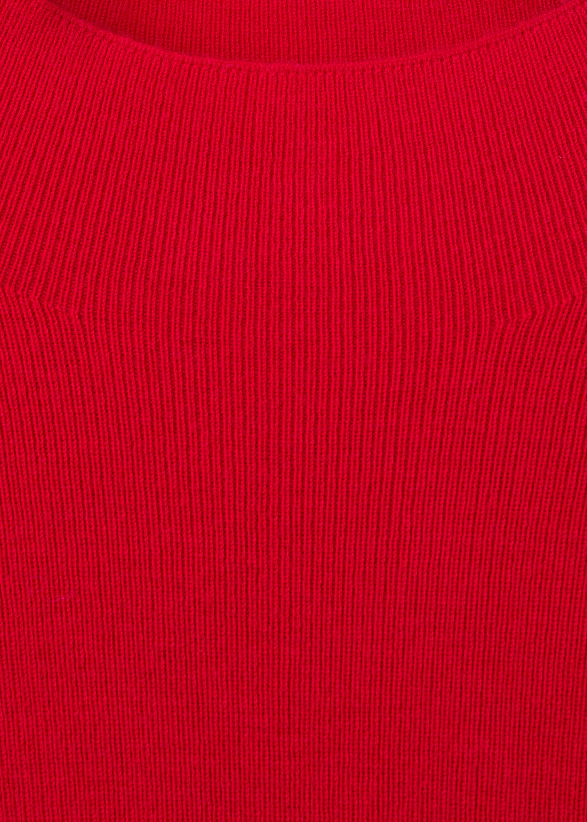 Pull cintré à col cheminée - Détail de l'article 8, Rouge. Ref: 17007802-00.