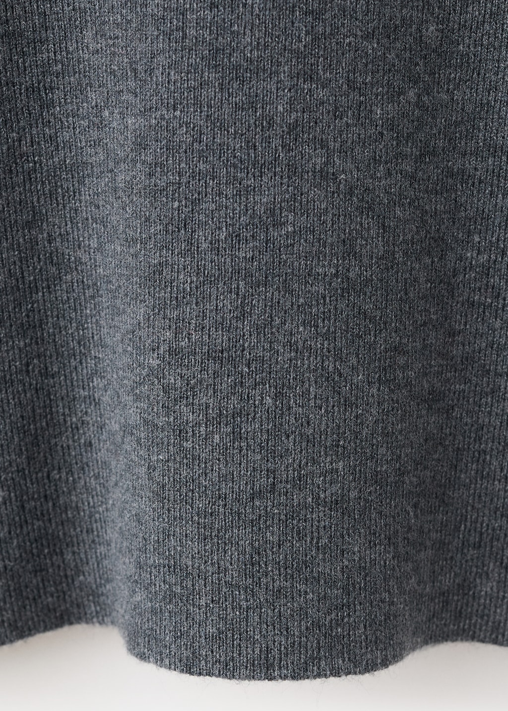 Mango Fitted sweater with perkins neck