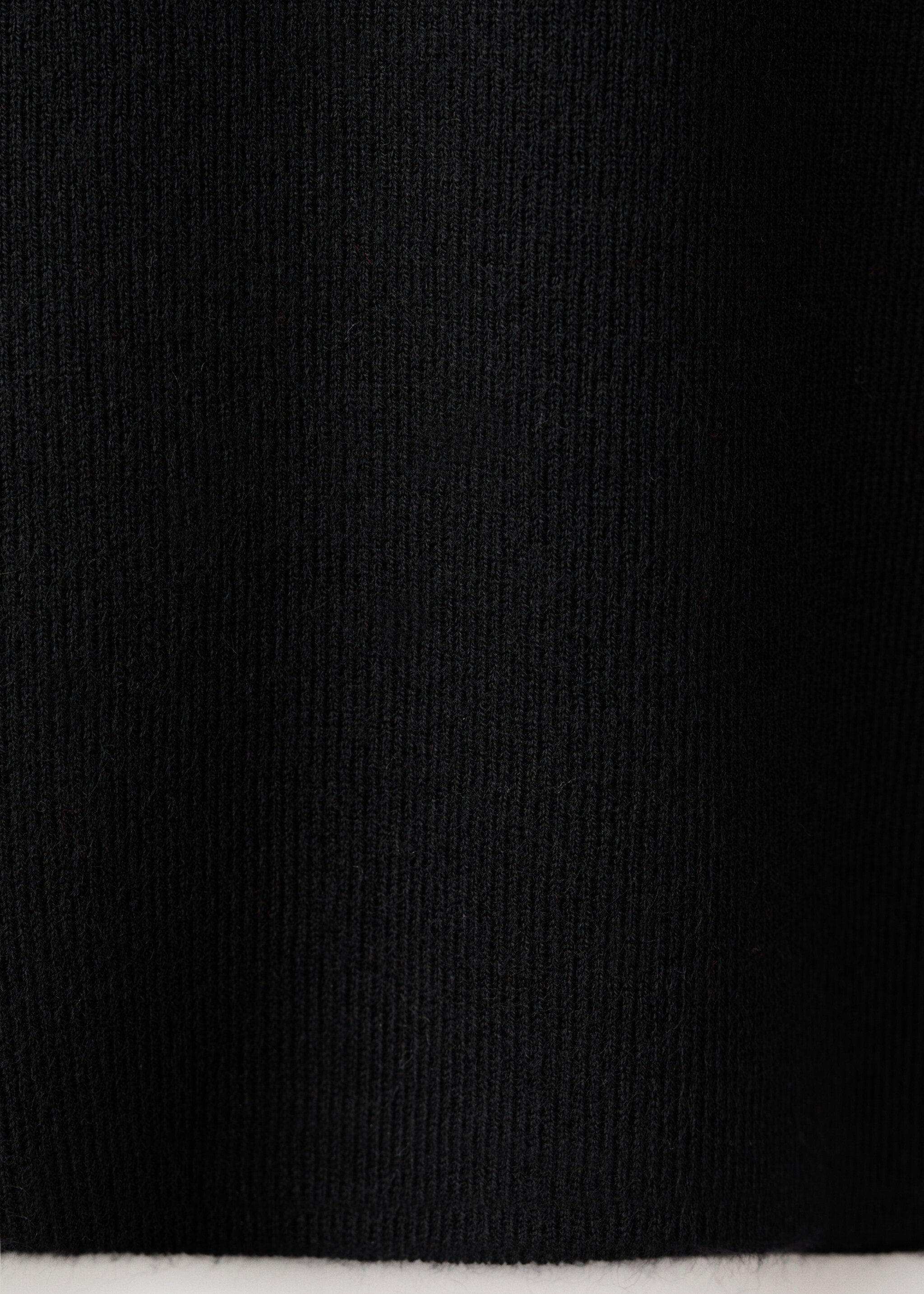 Pull cintré à col cheminée - Détail de l'article 0, Noir. Ref: 17007802-00.