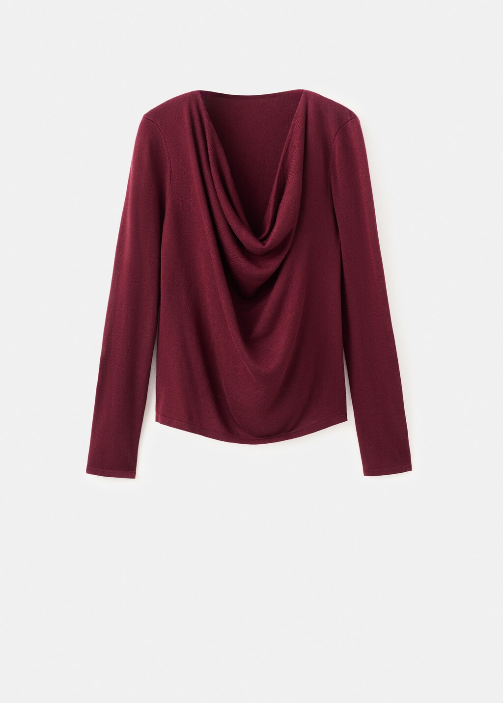 Mango Draped-neck sweater