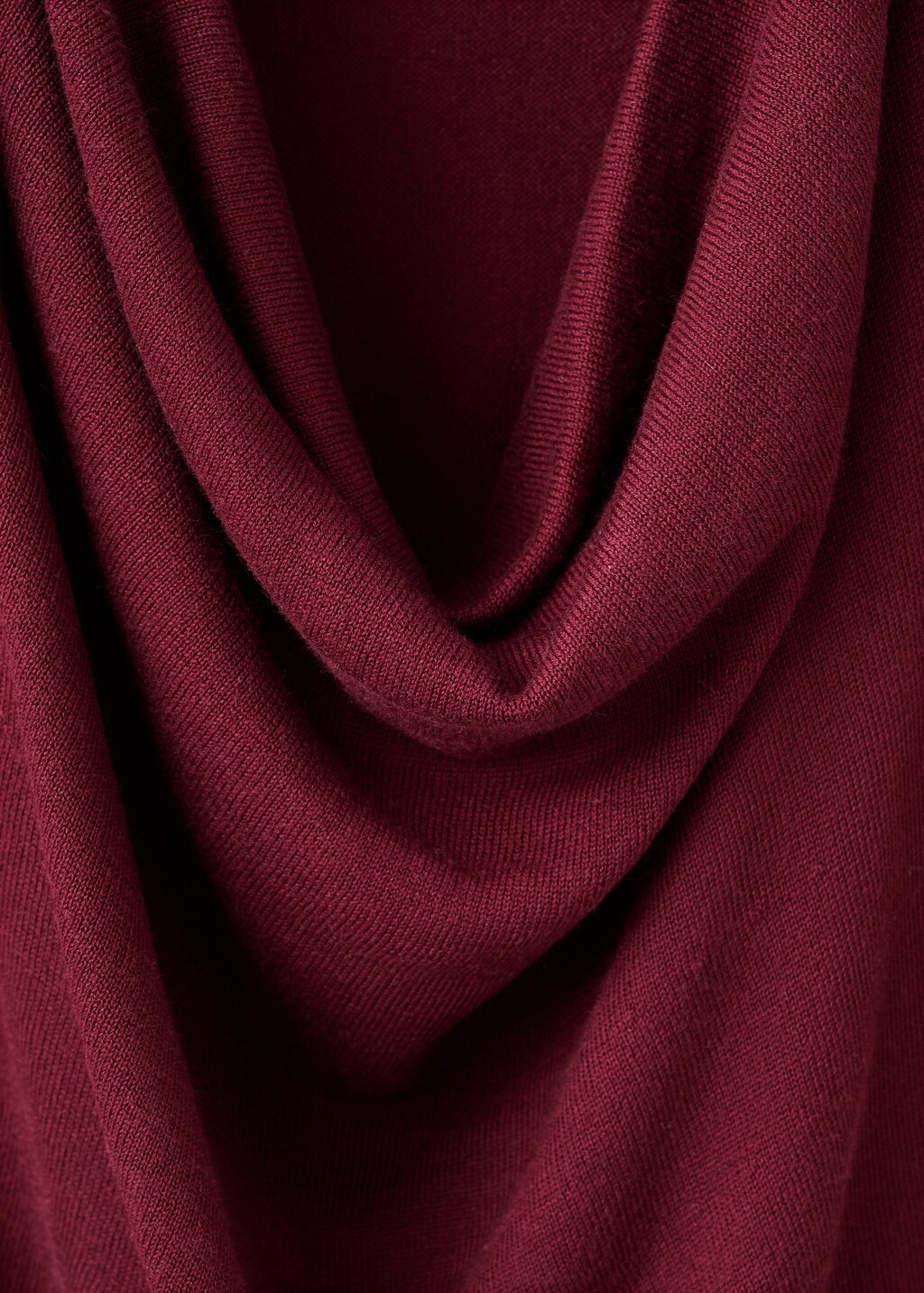 Mango Draped-neck sweater