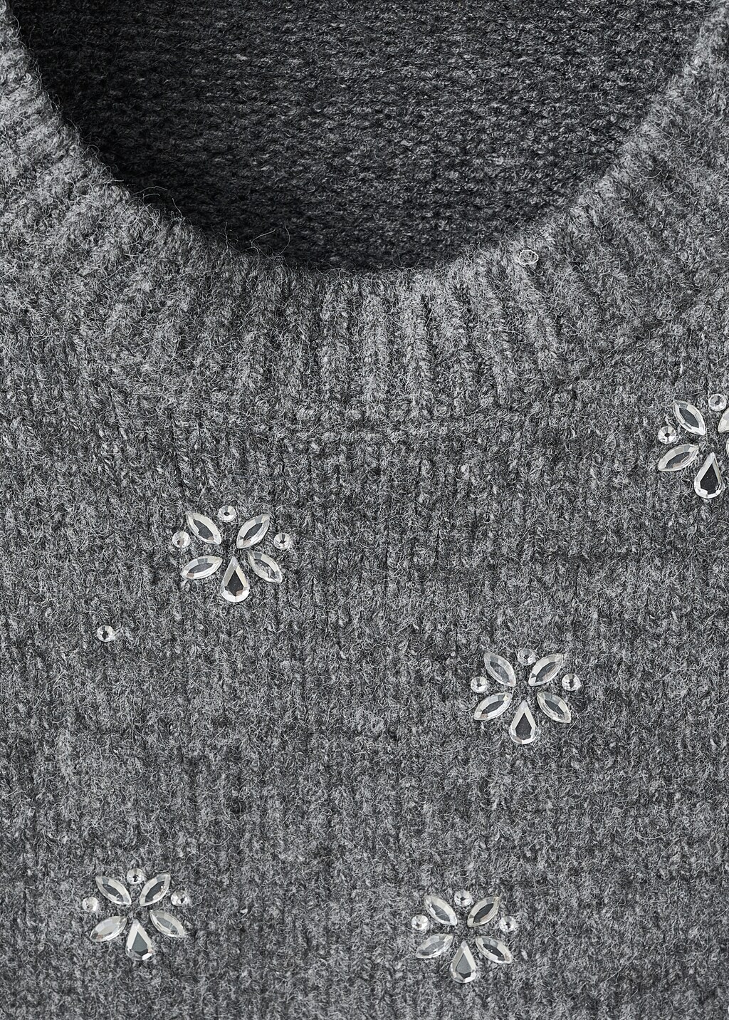Crystal detail sweatshirt