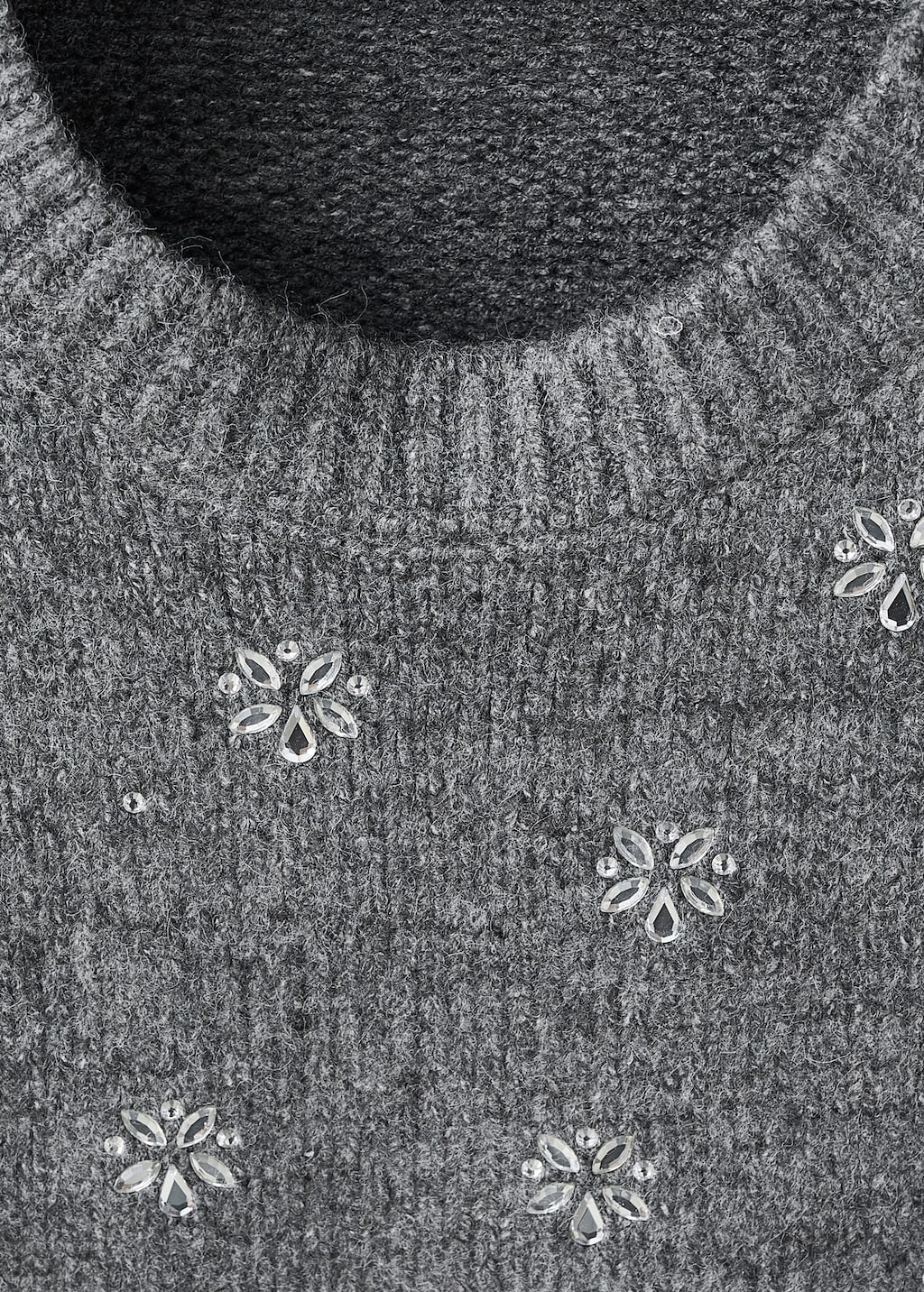 Crystal detail sweatshirt