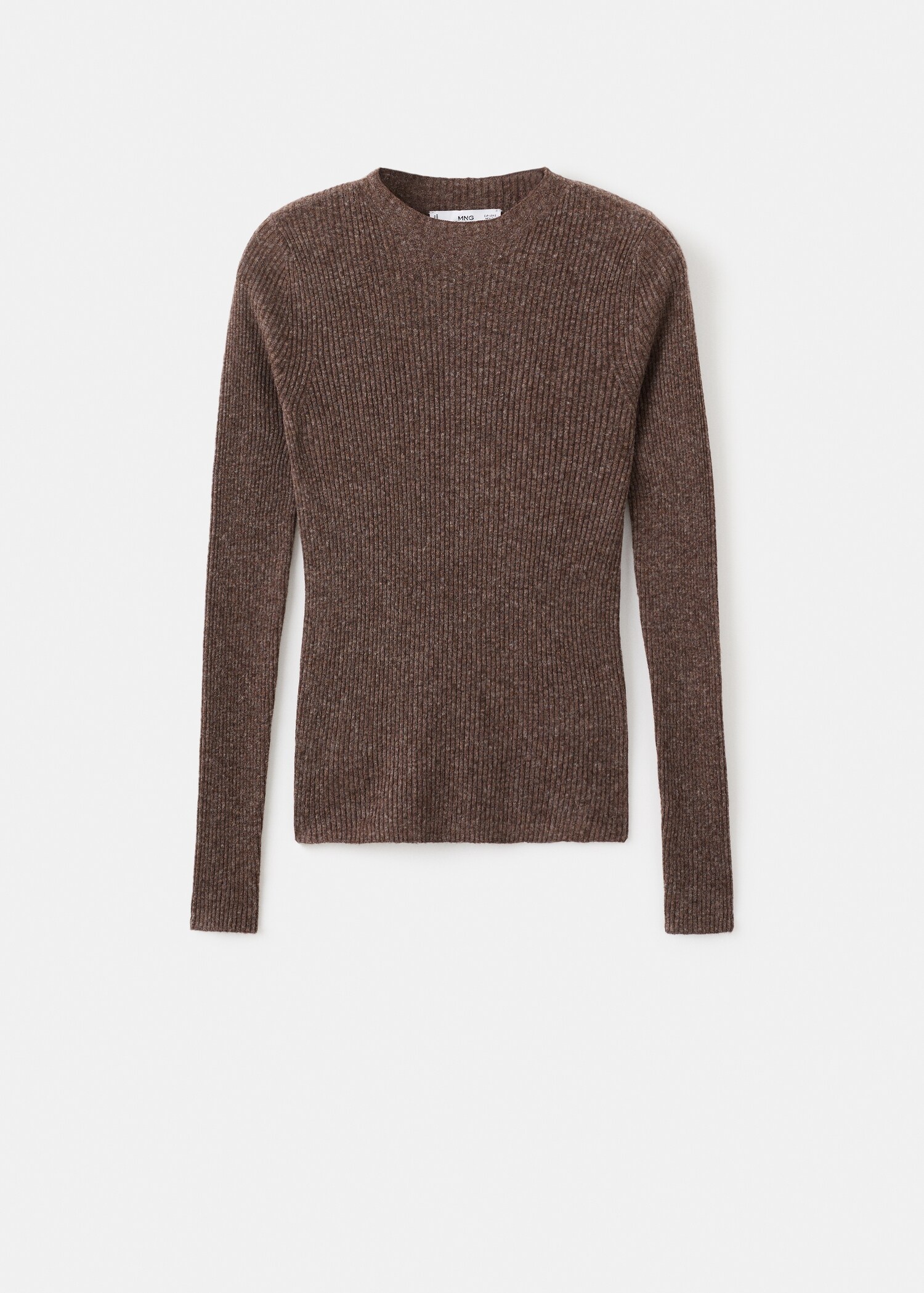 Jersey canalé cuello perkins - Artículo sin modelo