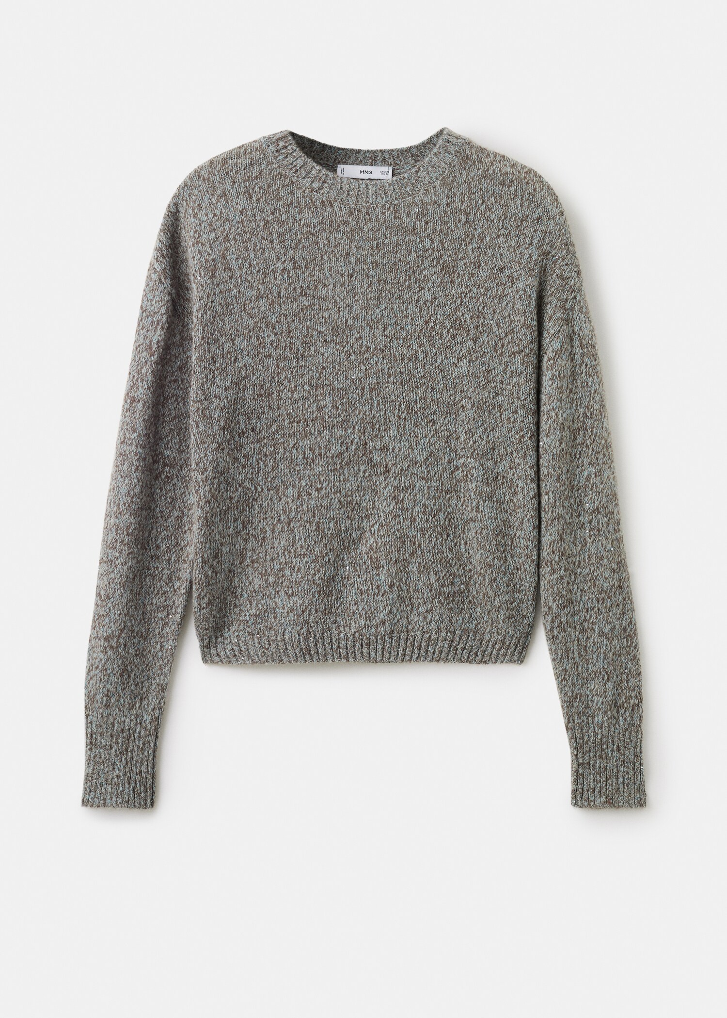 Pull en maille jersey lurex chiné - Article sans modèle