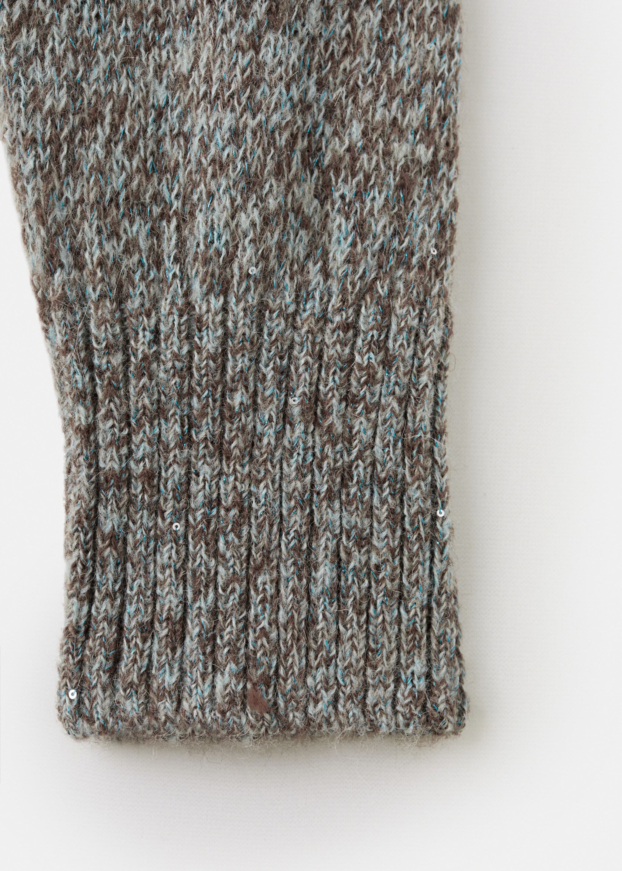Pull en maille jersey lurex chiné - Détail de l'article 0, Bleu ciel. Ref: 17007807-00.