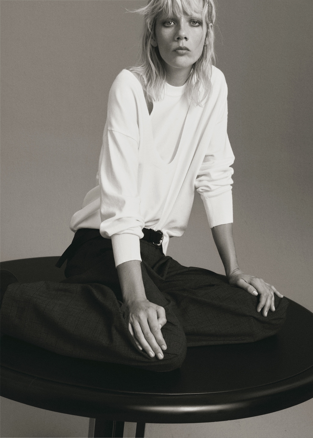 Mango Oversized combined sweater