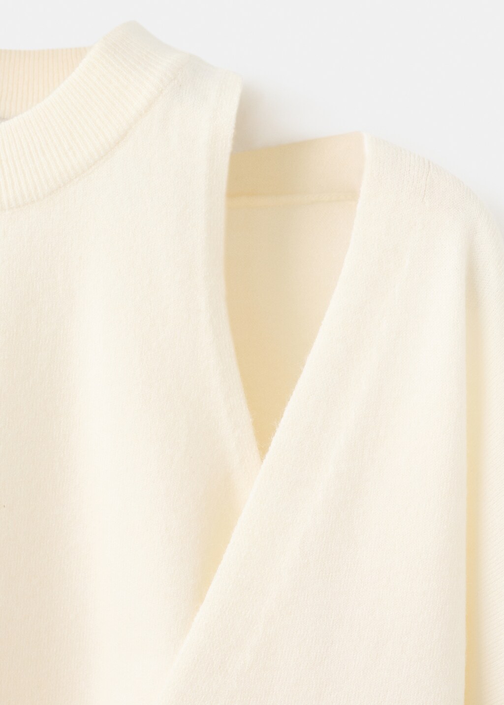 Mango Oversized combined sweater