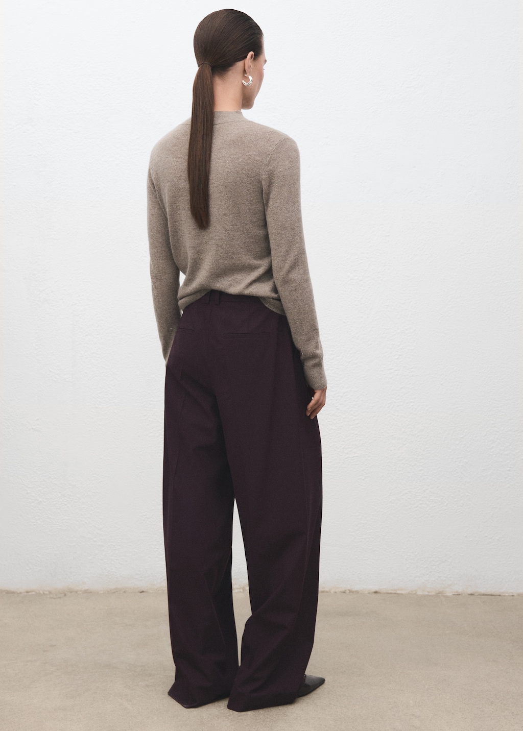 Lurex knitted sweater