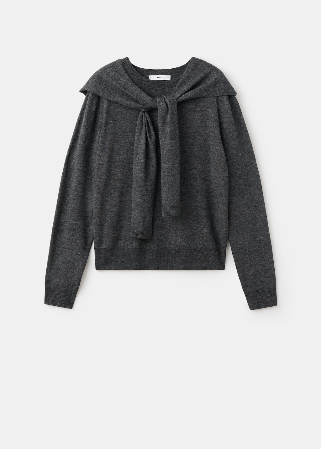 Combined-design sweater