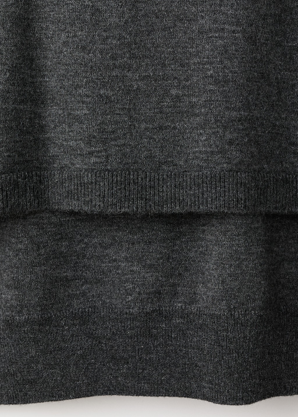 Combined-design sweater