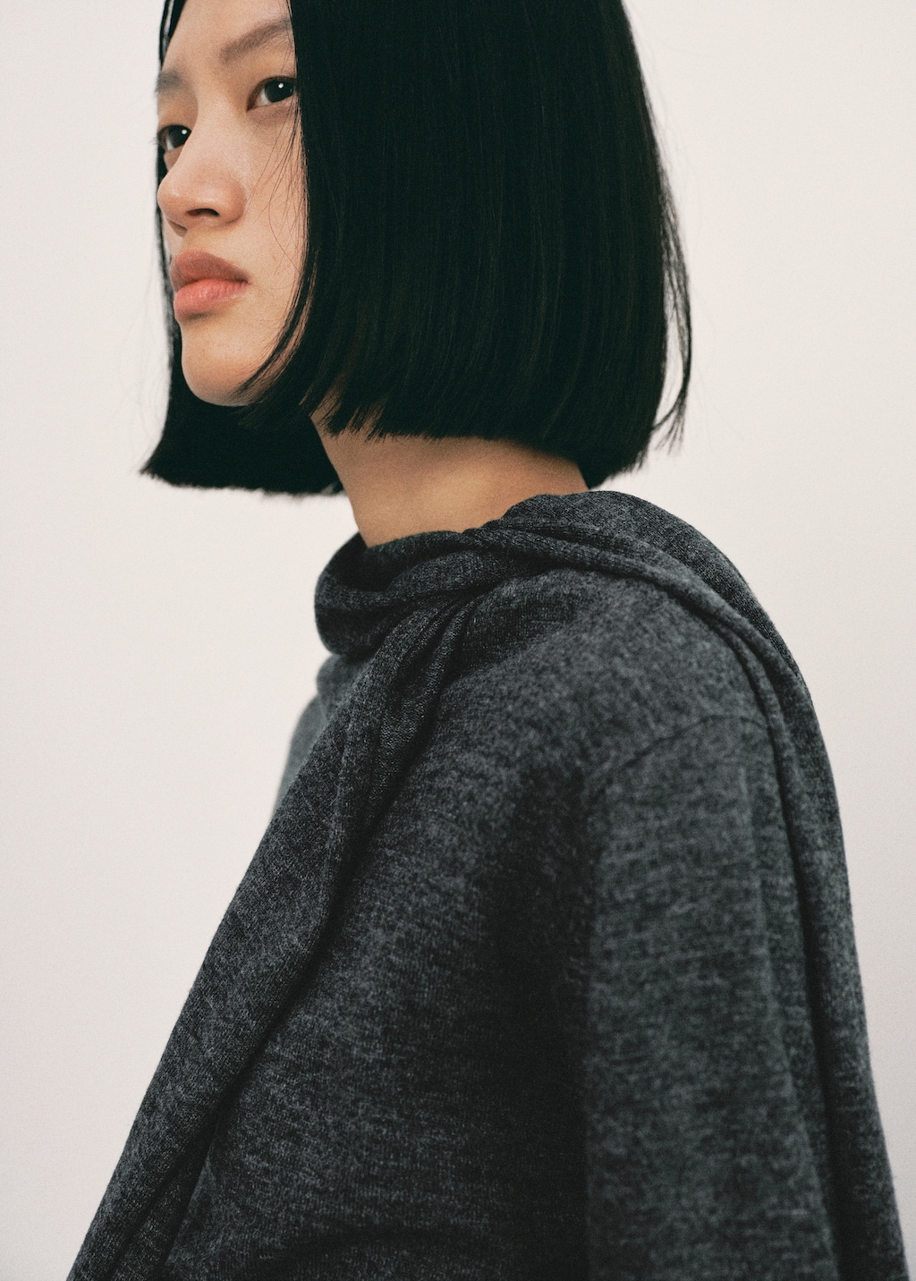 Combined-design sweater