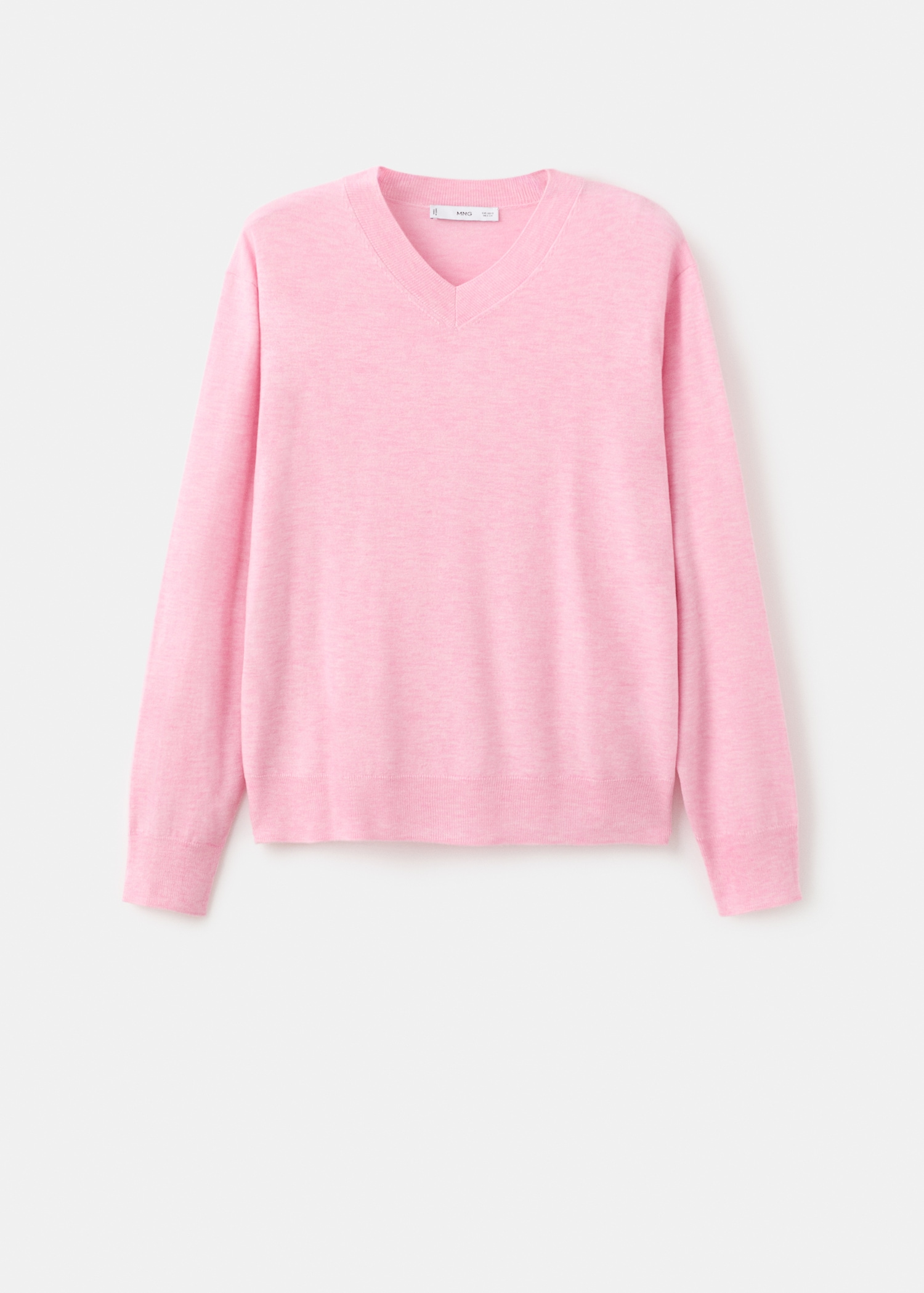 Jersey punto cuello pico - Artículo sin modelo