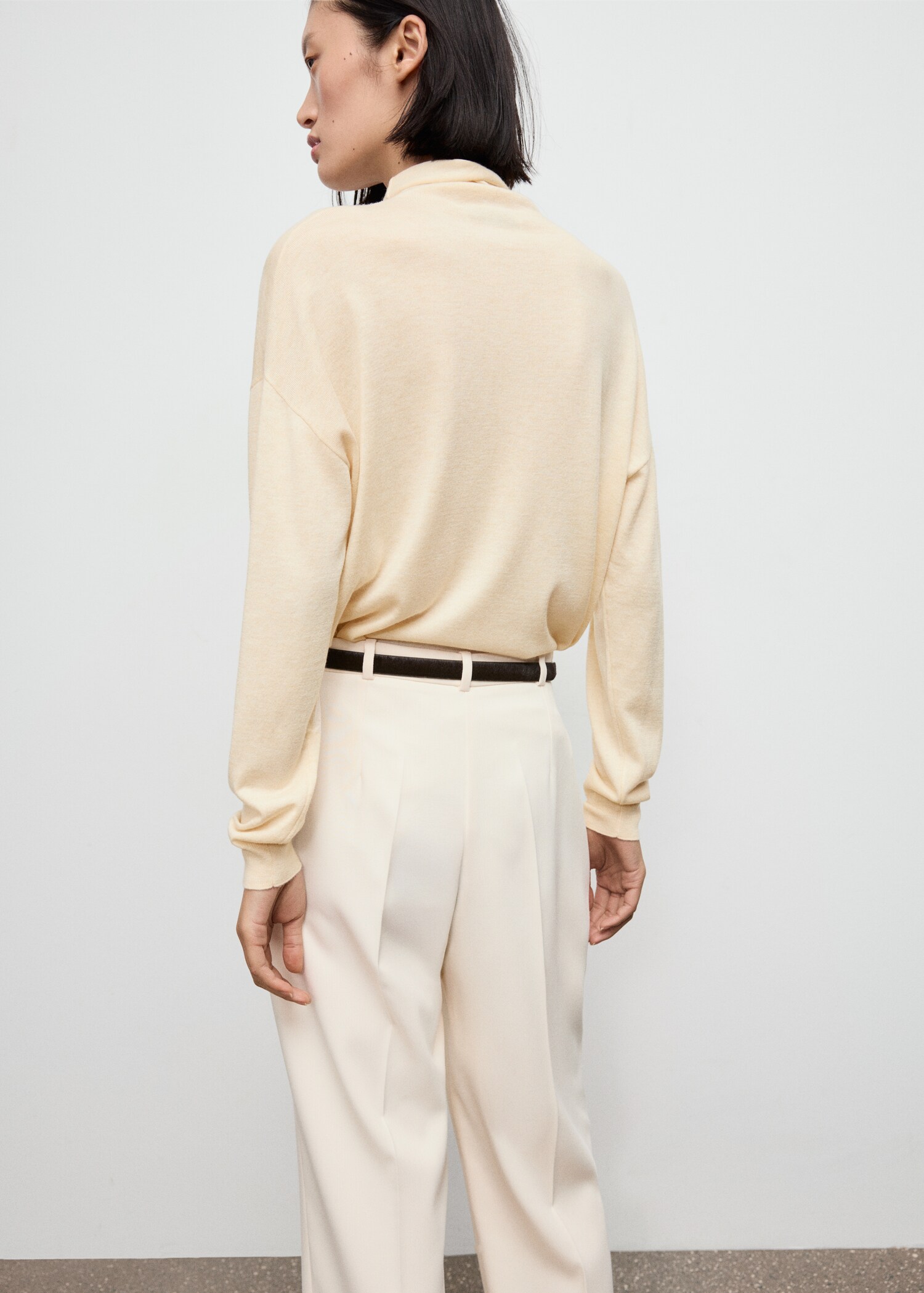 Jersey cuello alto - Reverso del artículo