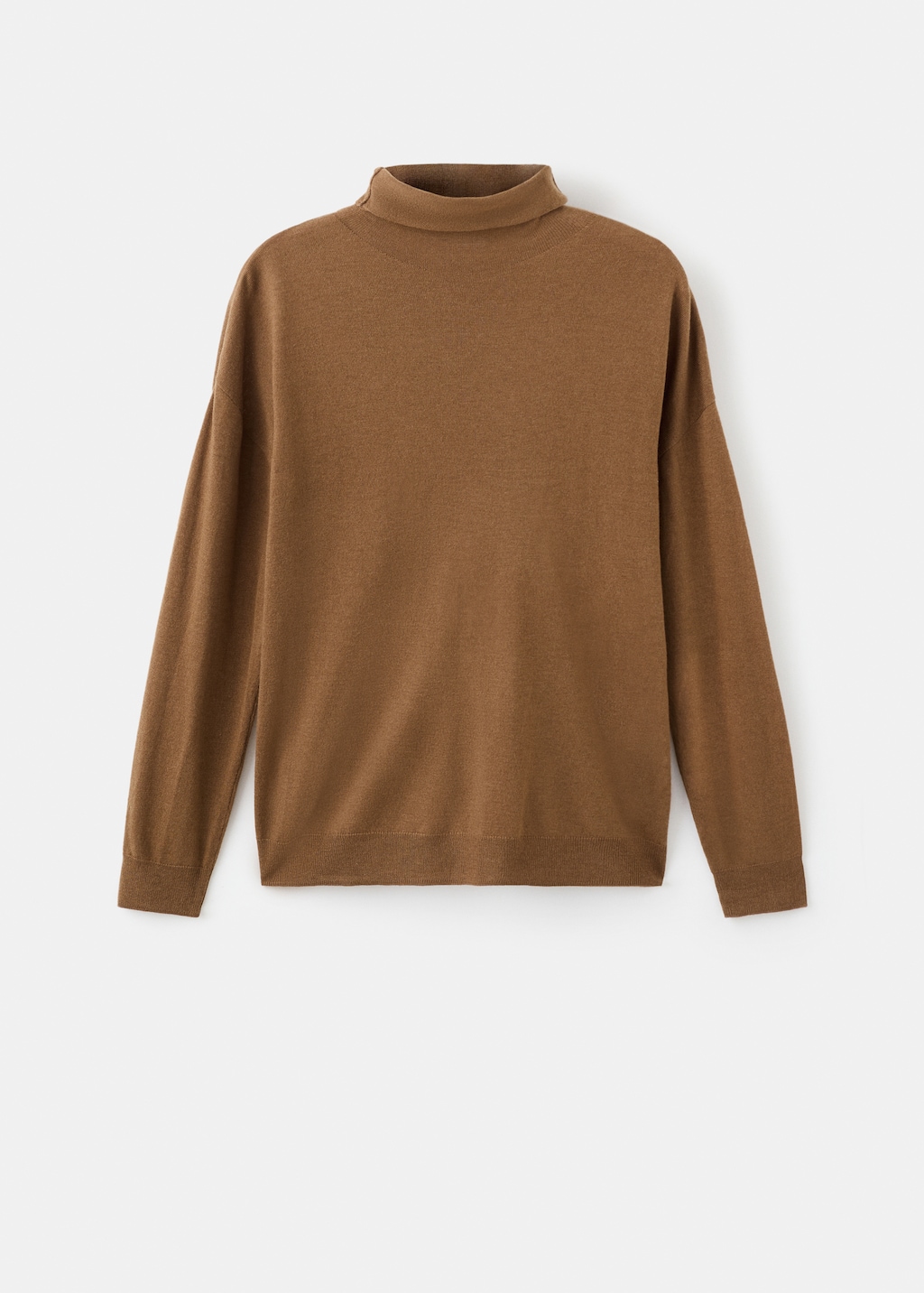 Mango Cable-knit turtleneck sweater