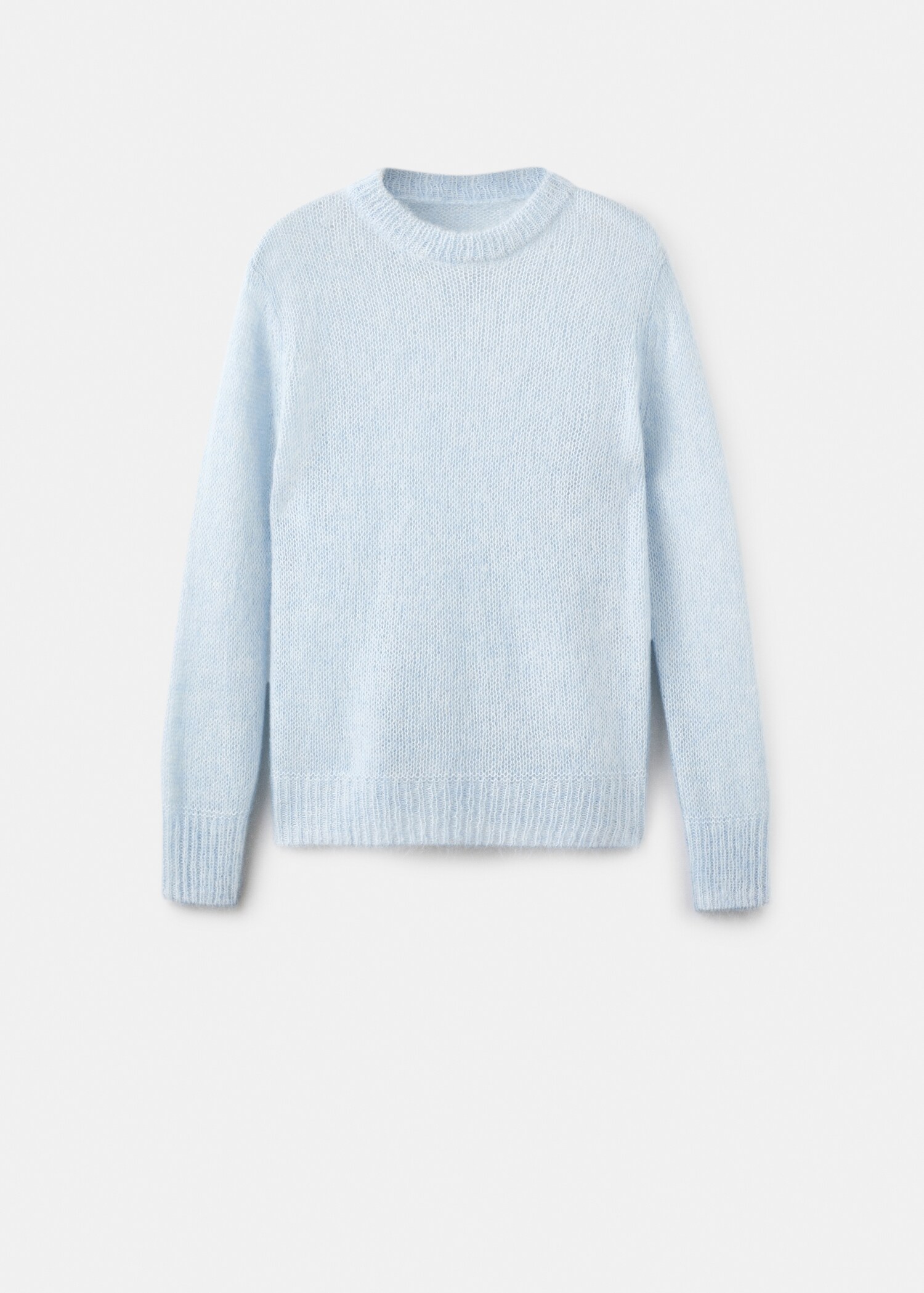 Semi-transparent alpaca sweater - Article without model