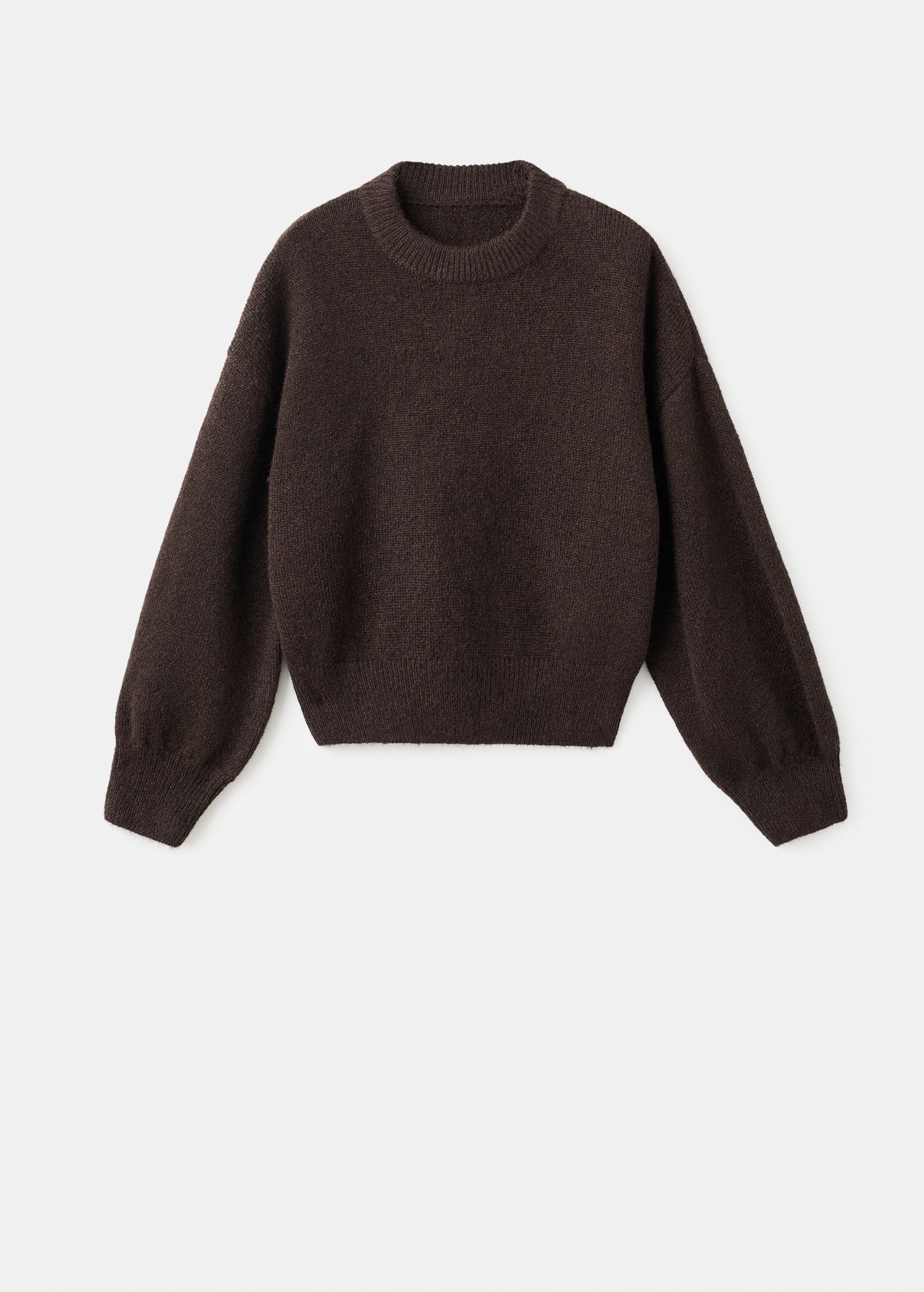 Oversize knit sweater - Article without model