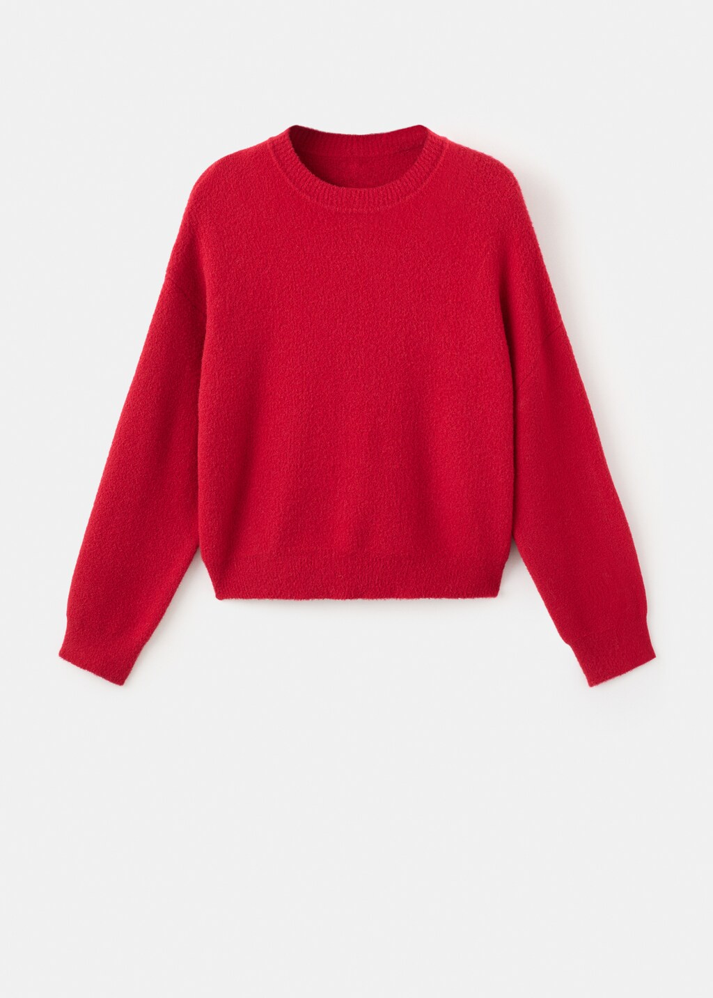 Mango Round-neck knitted sweater