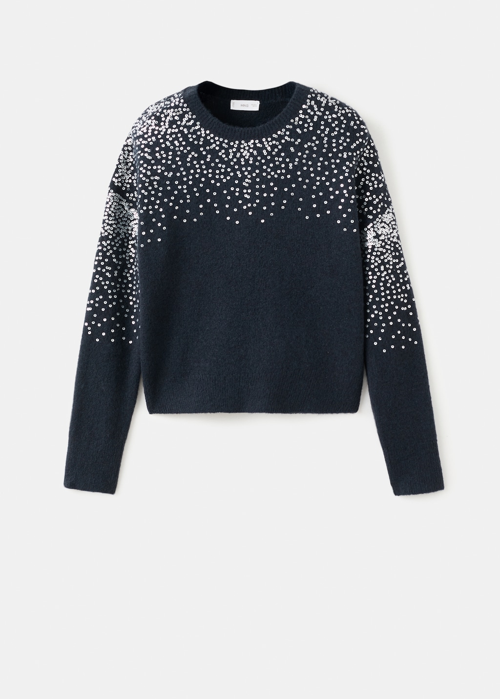 Knit paillette sweater