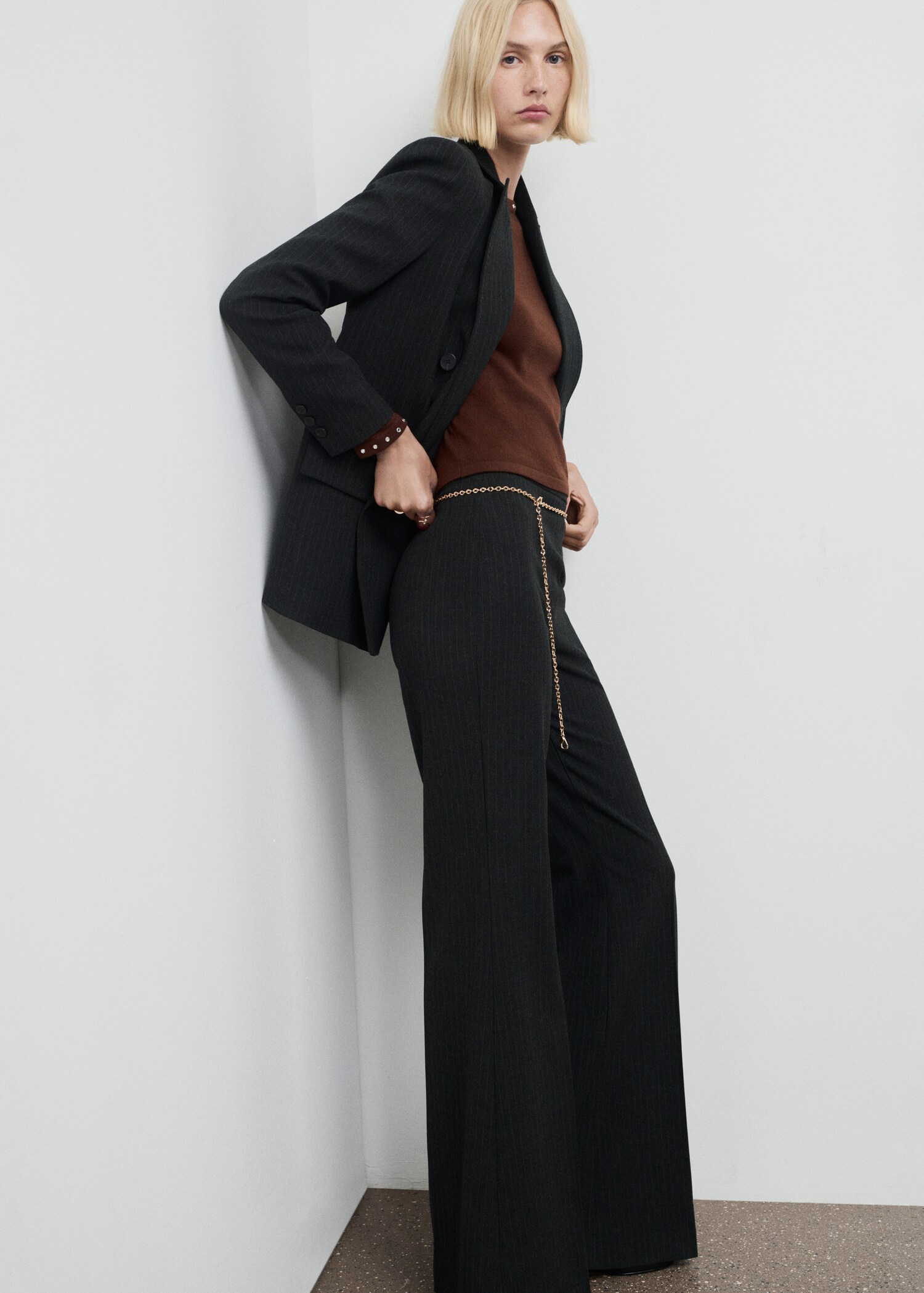 Studded knitted sweater - Details of the article 2
