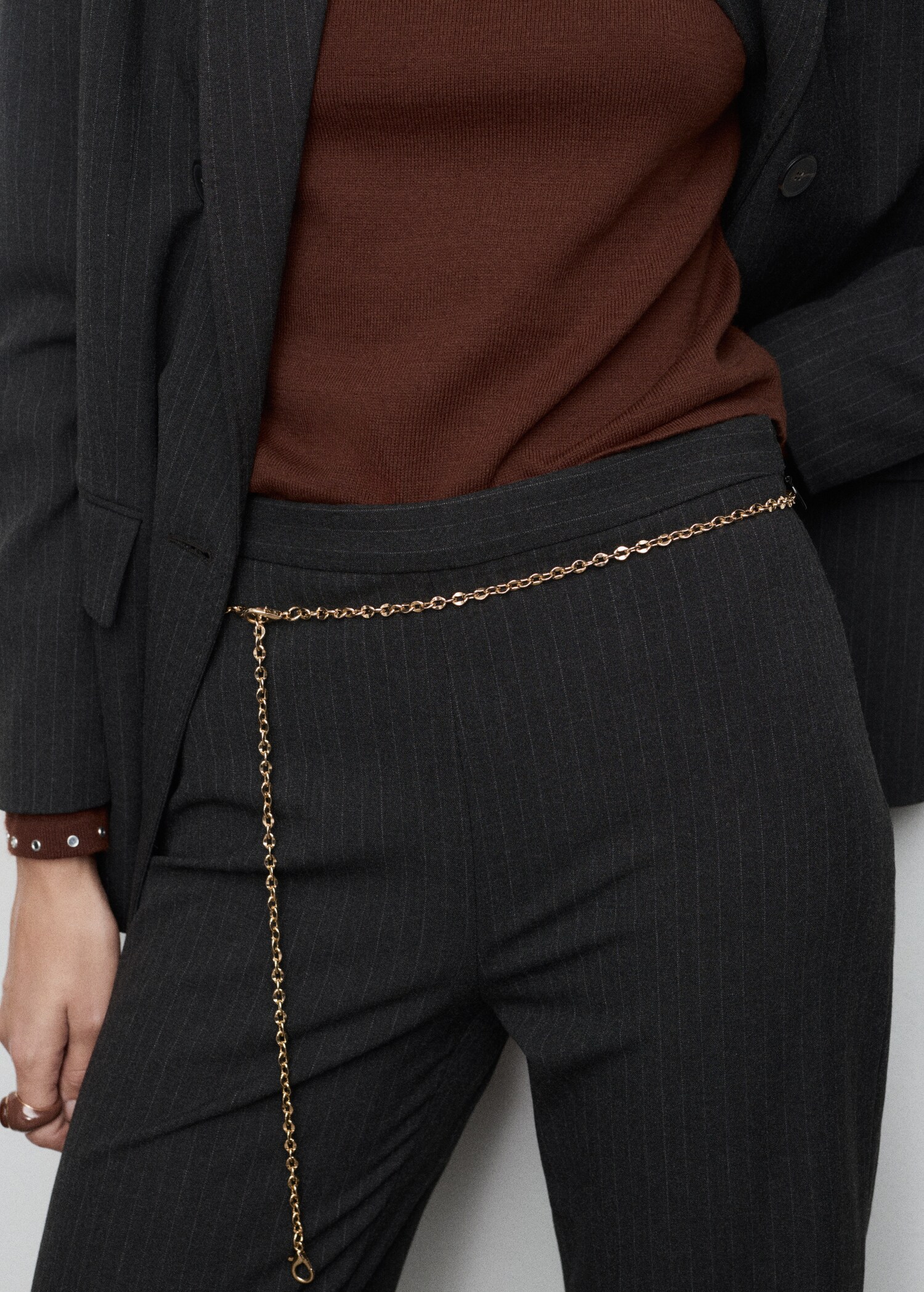 Studded knitted sweater - Details of the article 6