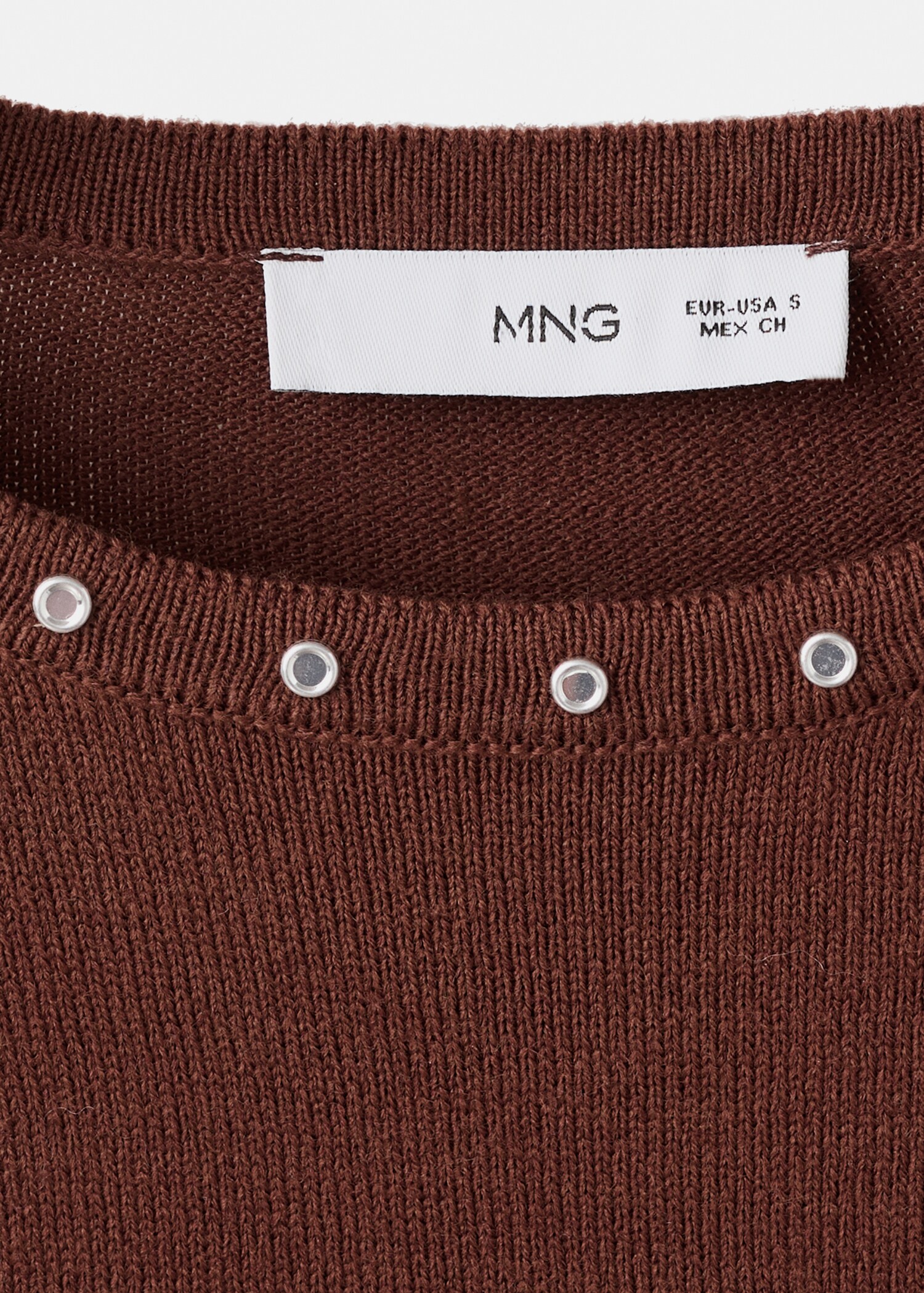 Studded knitted sweater - Details of the article 8