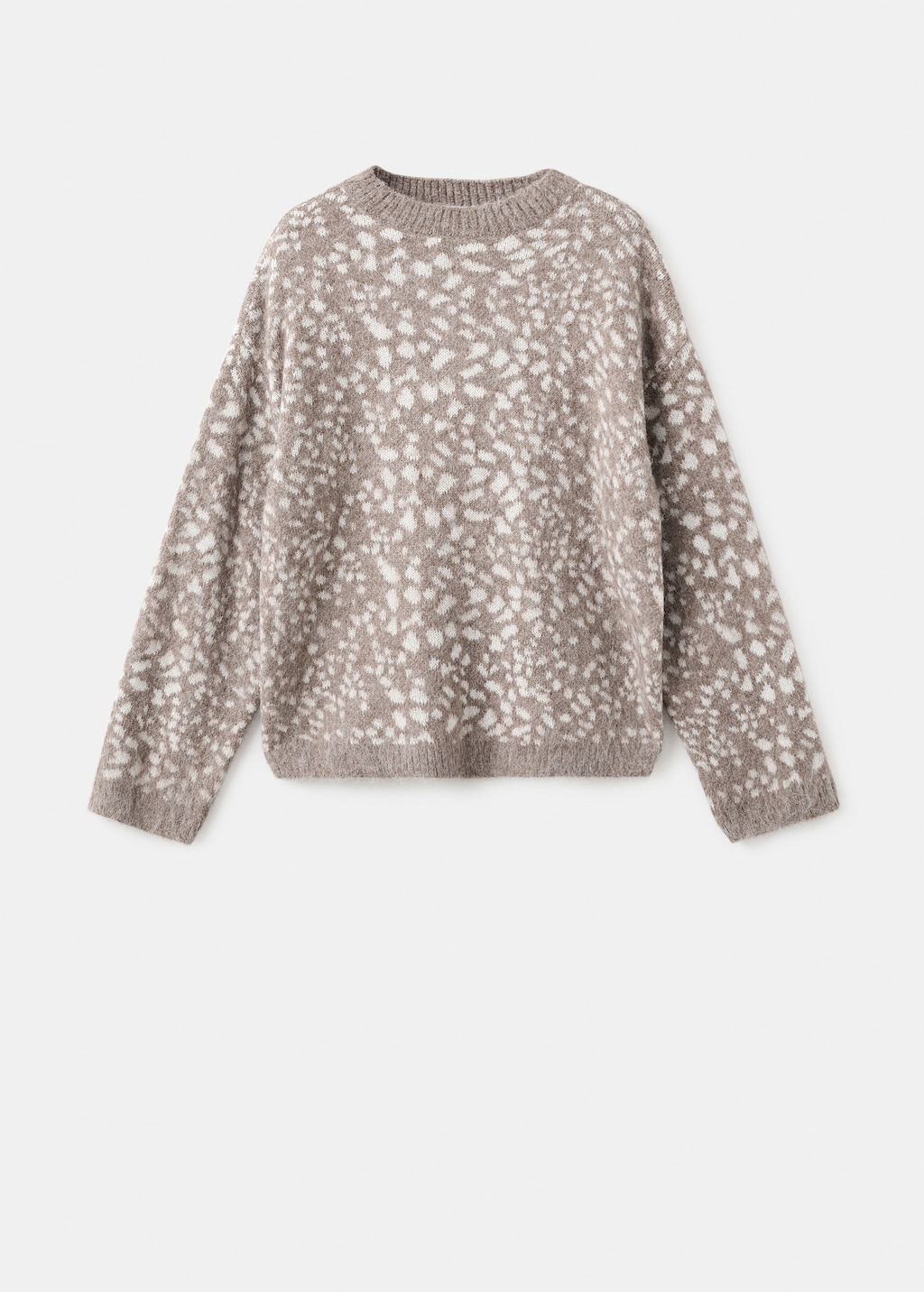 Mango Animal print sweater thumbnail