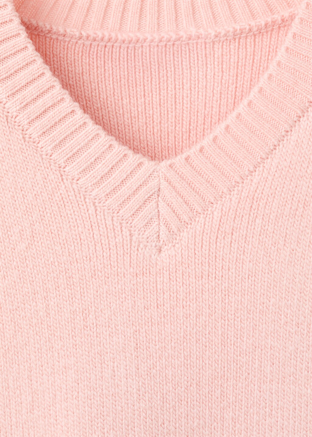 Mango V-neck knit sweater