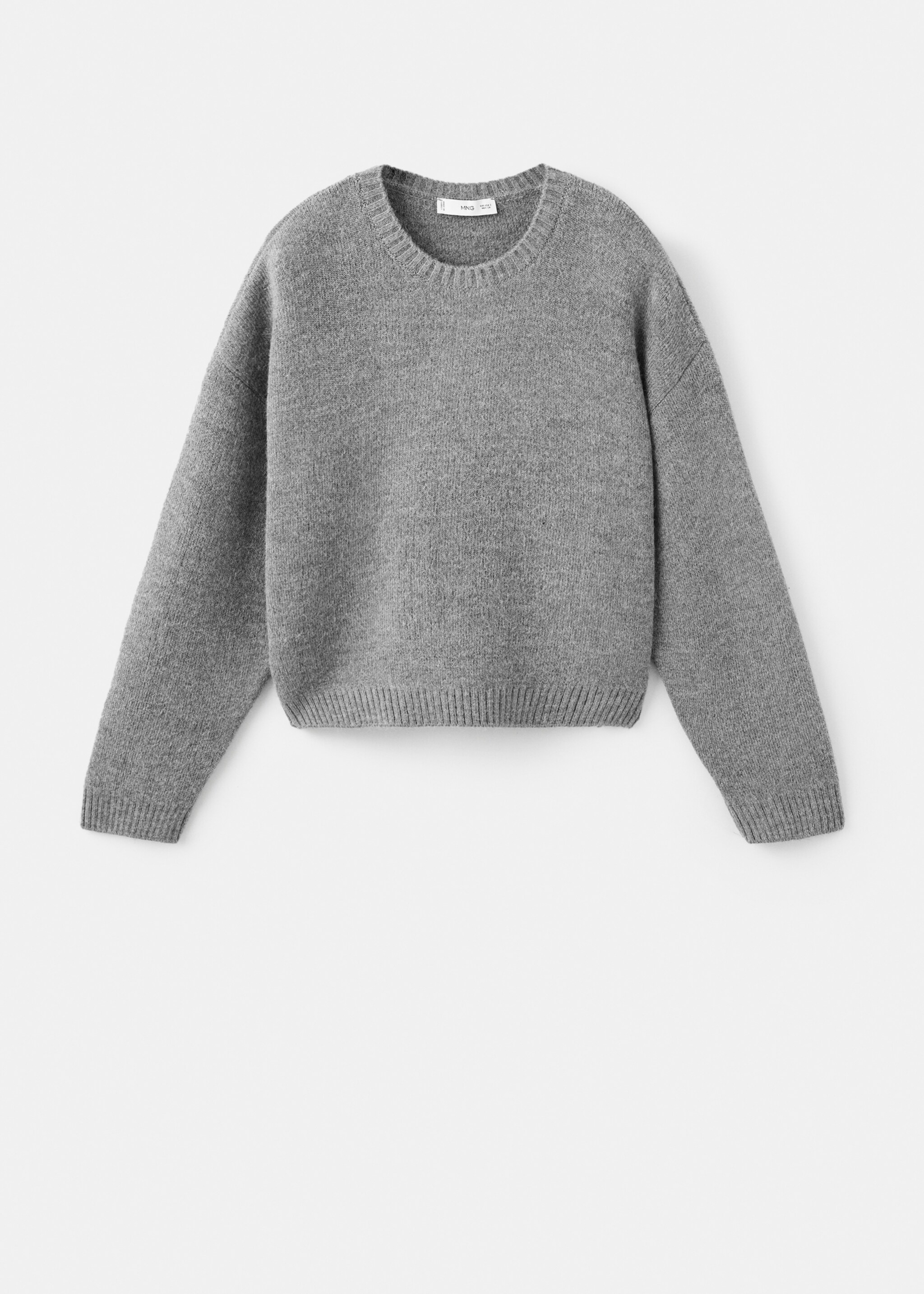 Pull en maille moyenne - Article sans modèle, Gris. Ref: 17007842-00.
