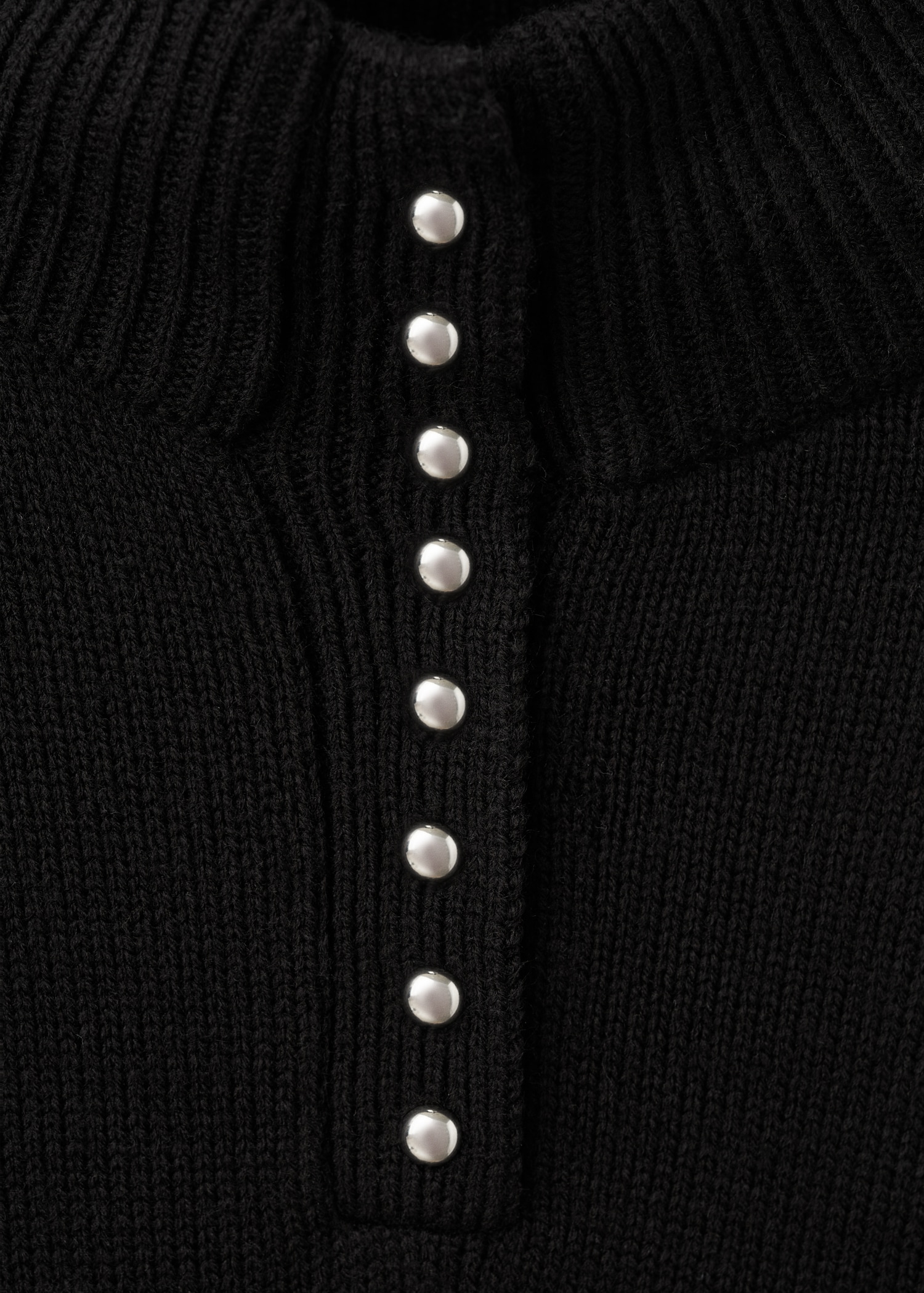 Jersey cuello perkins botones - Detalle del artículo 8