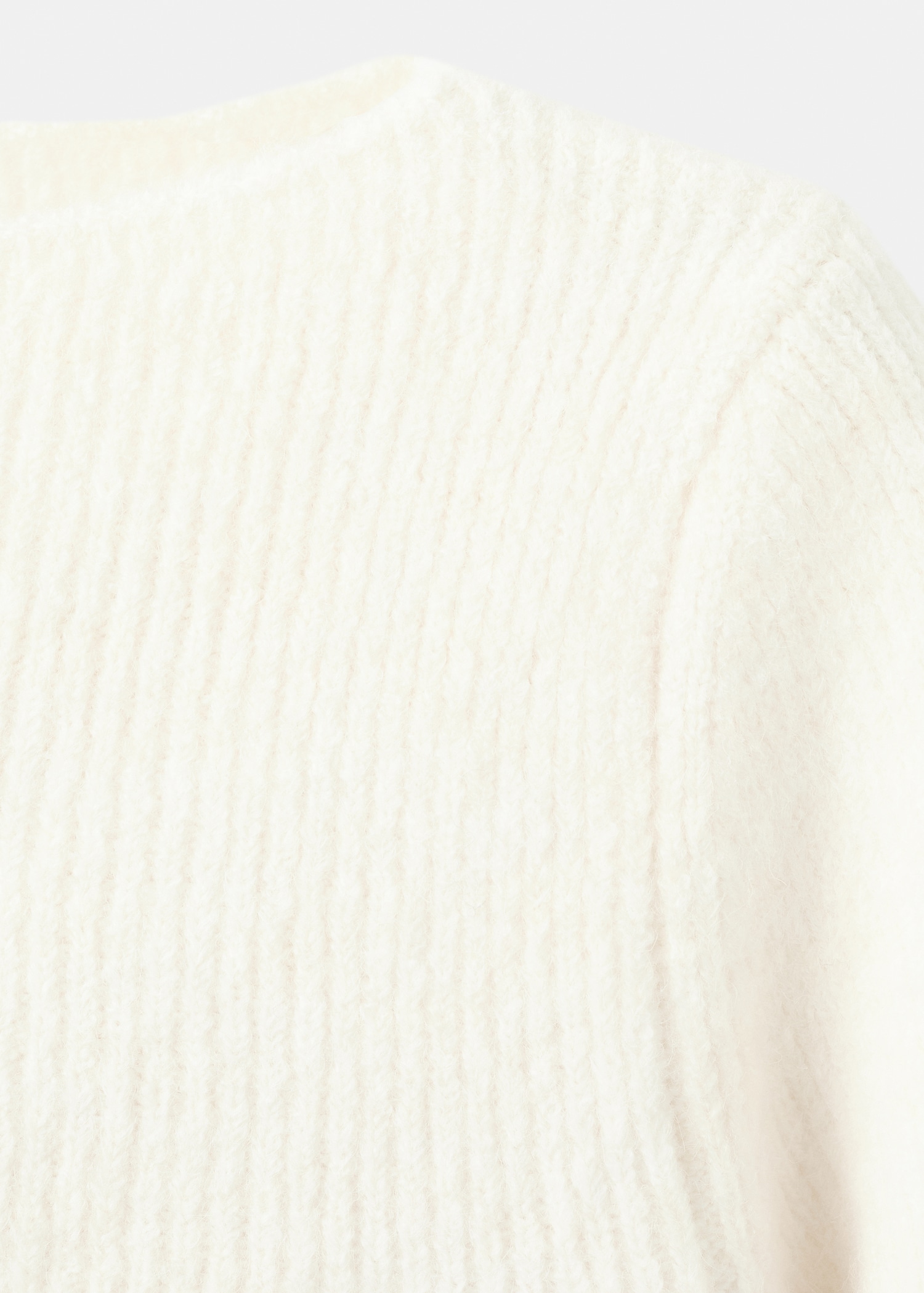 Knitted ribbed sweater - Details of the article 8