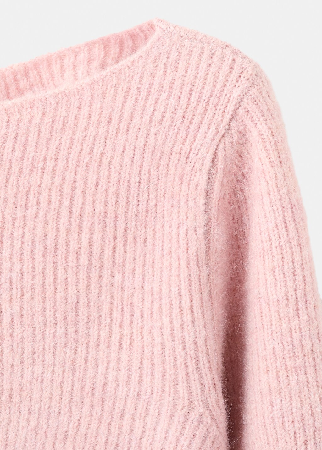 Mango Knitted ribbed sweater