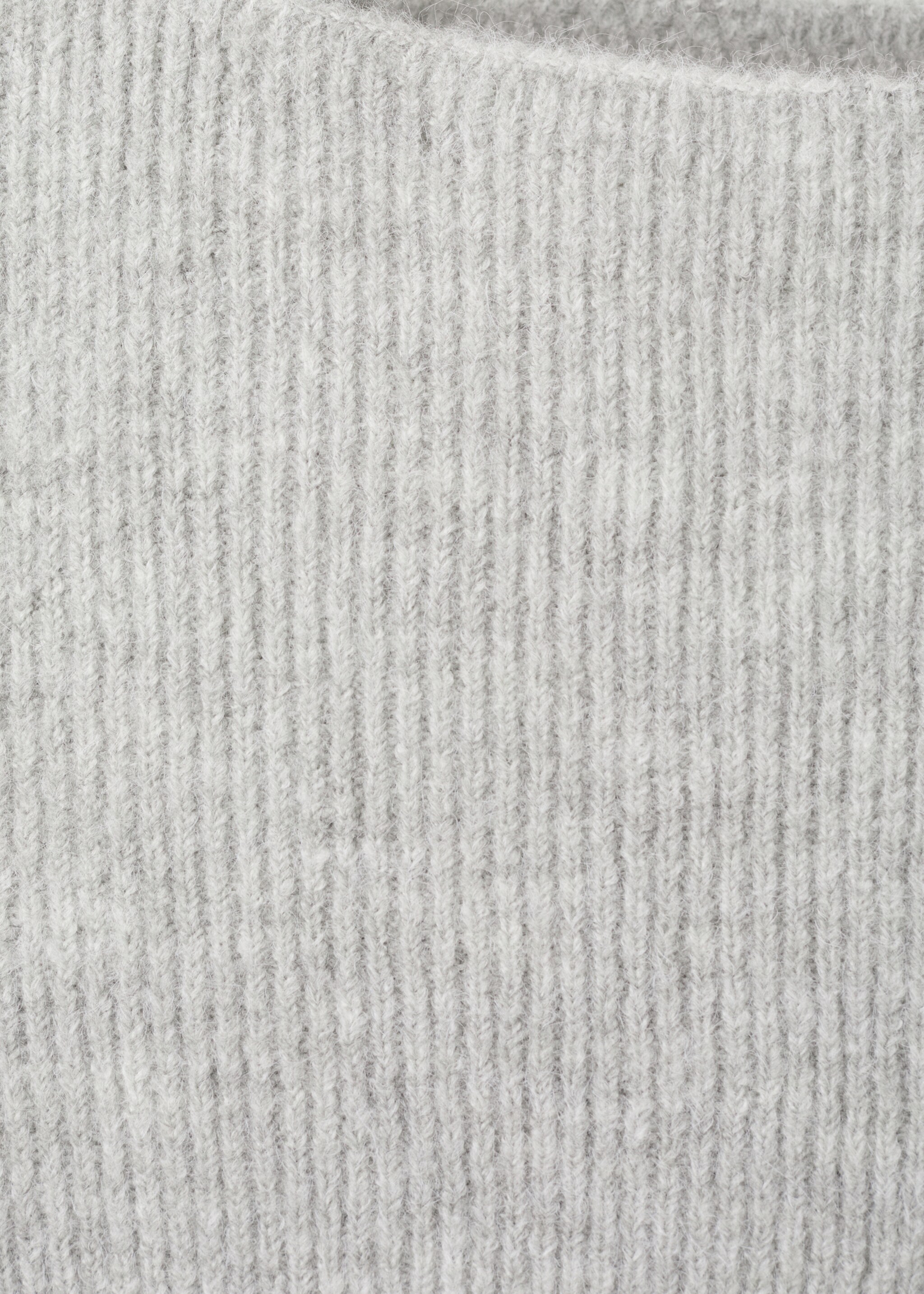 Rippstrickpullover - Detail des Artikels 8, Grau. Ref: 17007849-00.