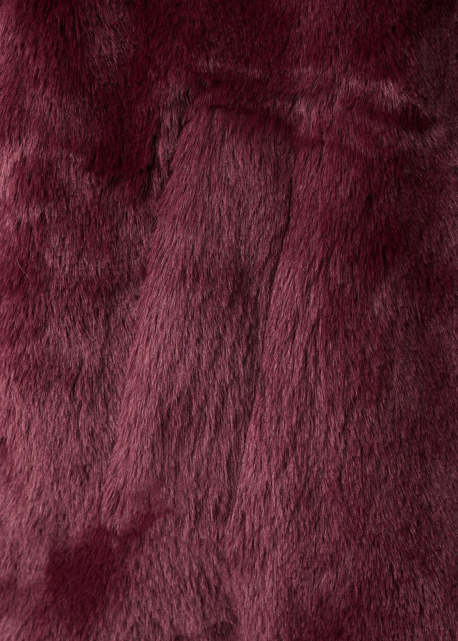 Fur-effect coat - Details of the article 0