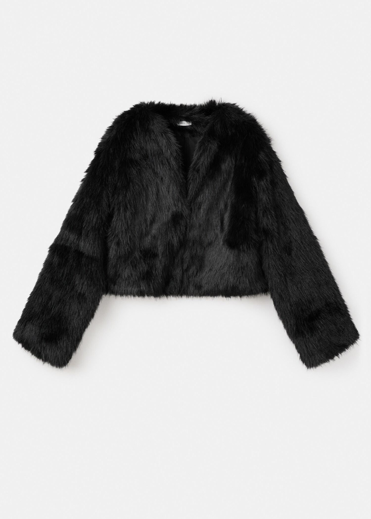 Short fur effect coat - Article without model