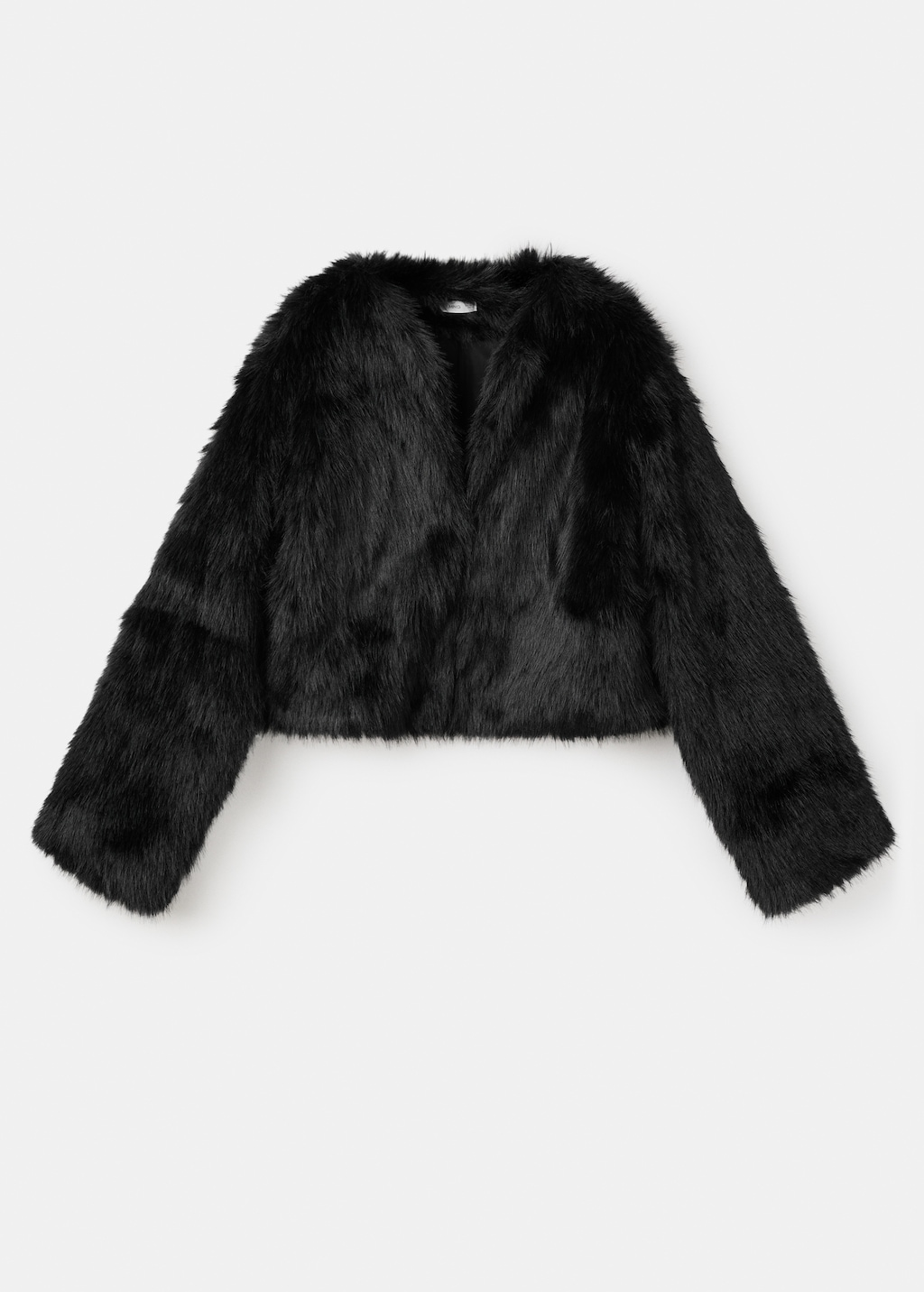 Short fur effect coat