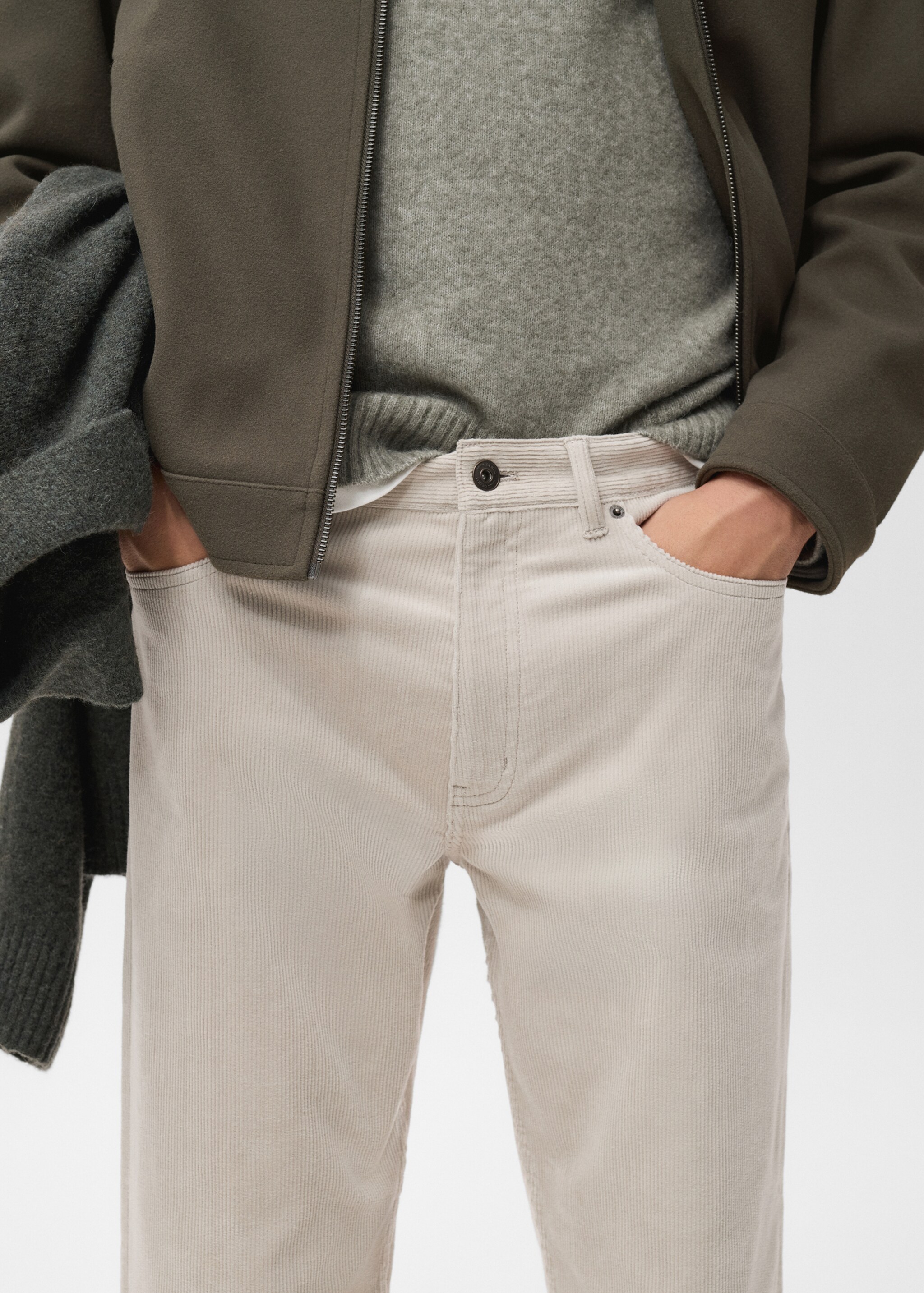 Trousers pompeia - Details of the article 1, Beige. Ref: 17007889-00.