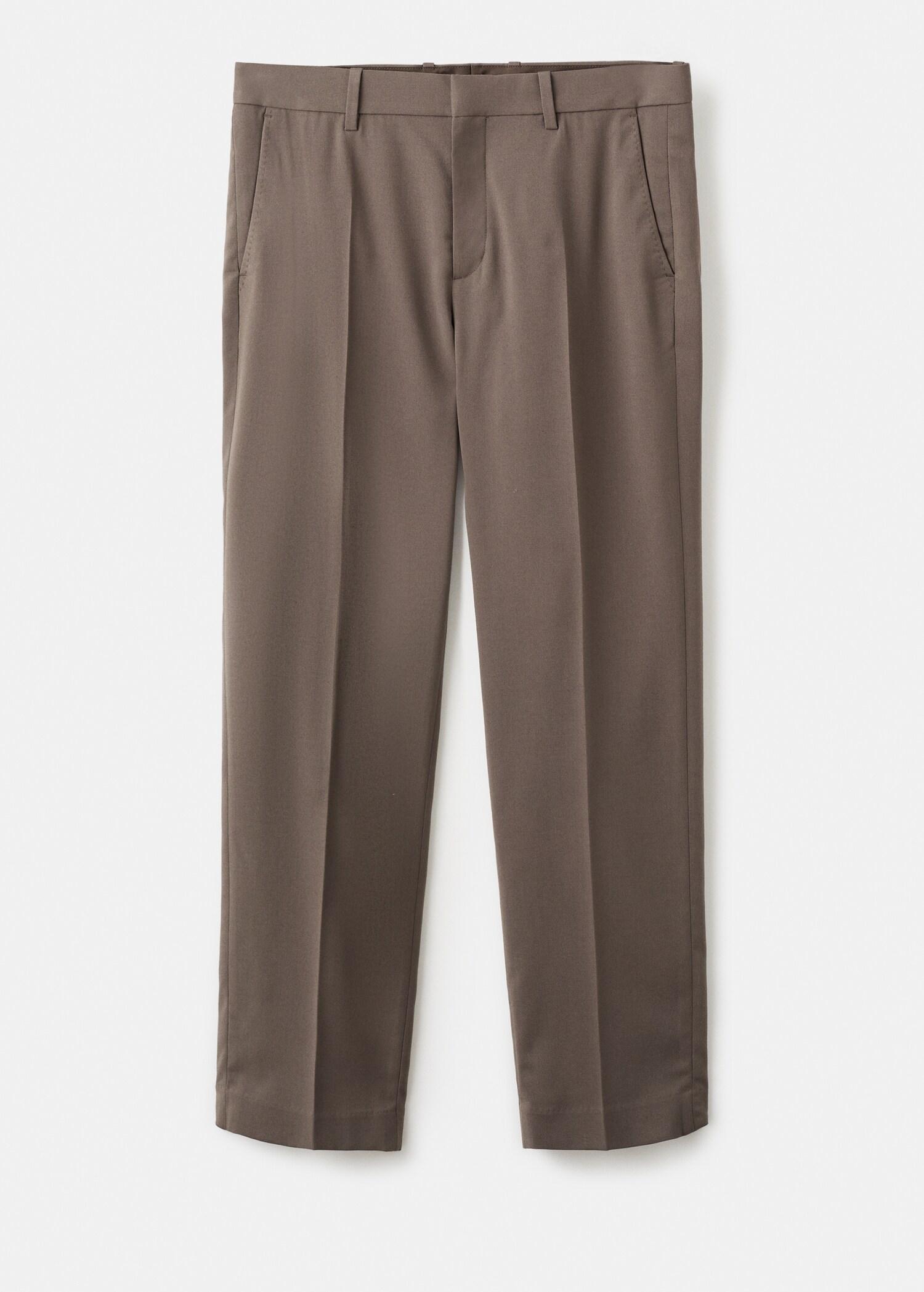 Regular-fit pleated trousers - Article without model