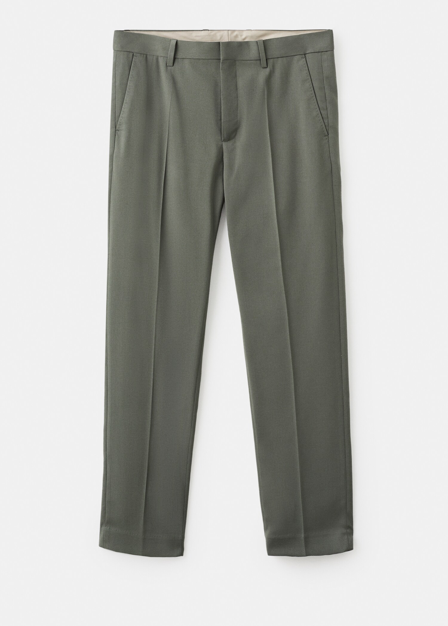 Regular-fit pleated trousers - Article without model