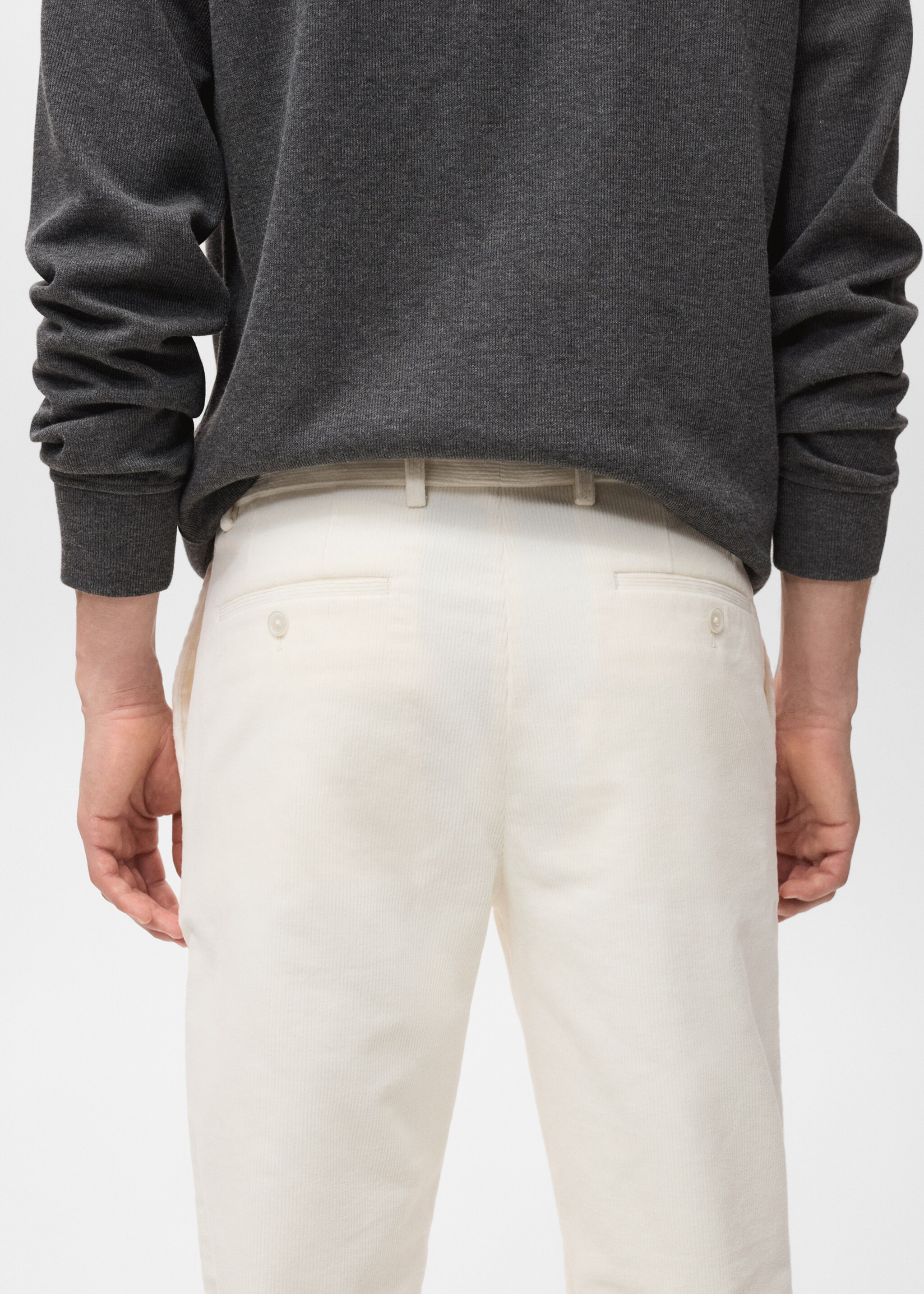 Trousers voyage - Details of the article 6, Off White. Ref: 17007891-00.