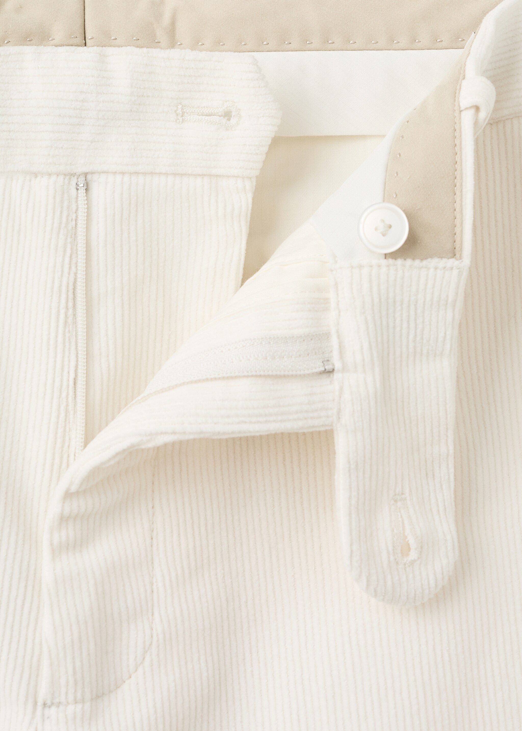 Trousers voyage - Details of the article 8, Off White. Ref: 17007891-00.