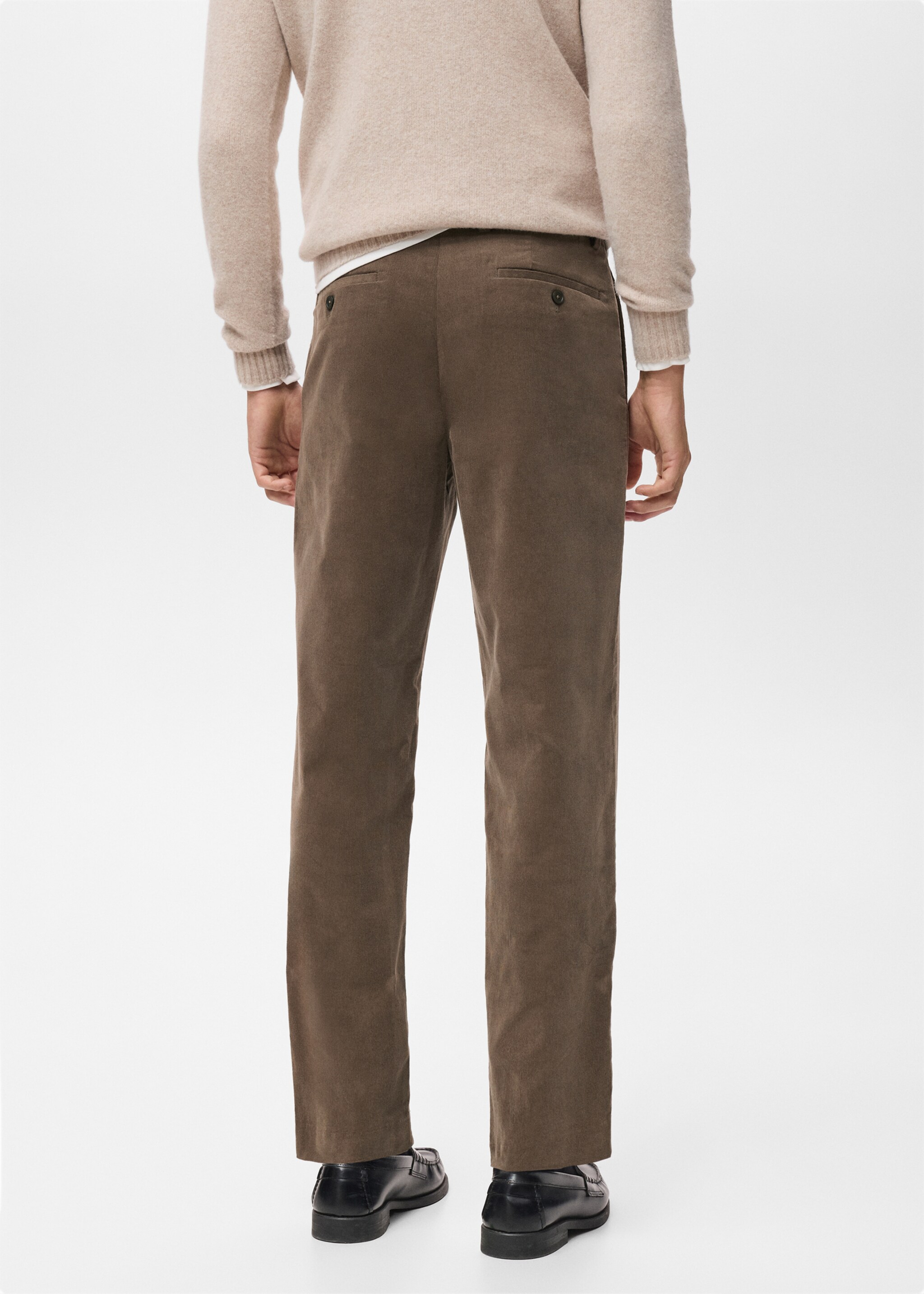 Trousers voyage - Reverse of the article, Mink Grey. Ref: 17007891-00.
