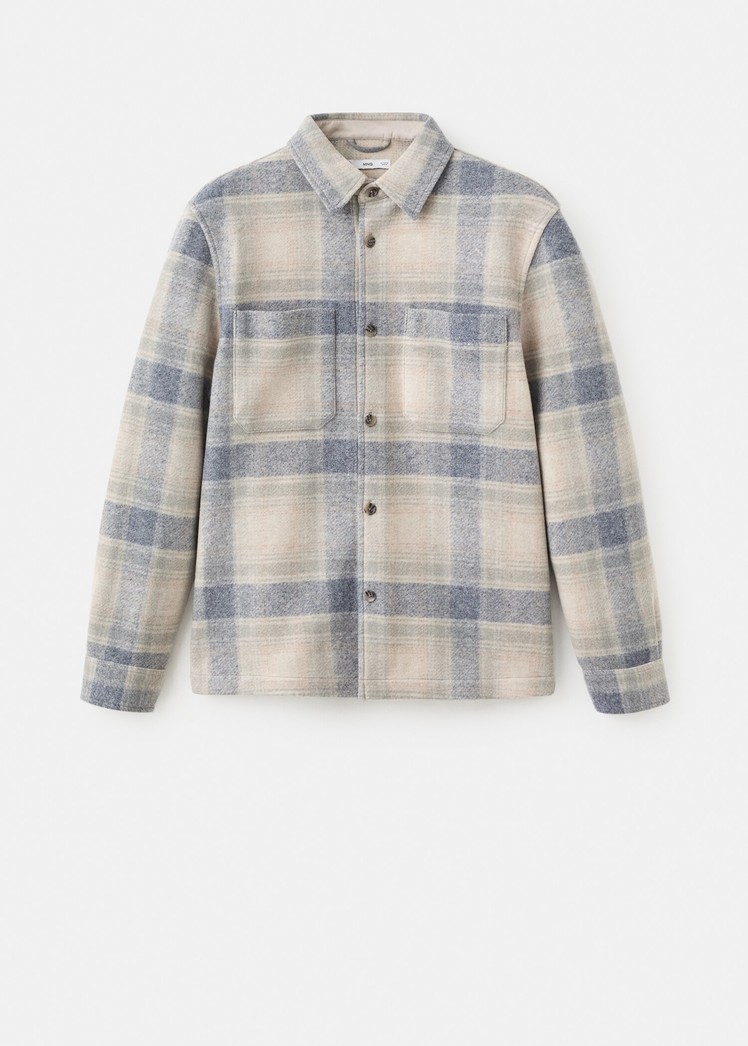 Checked flannel jacket - Article without model