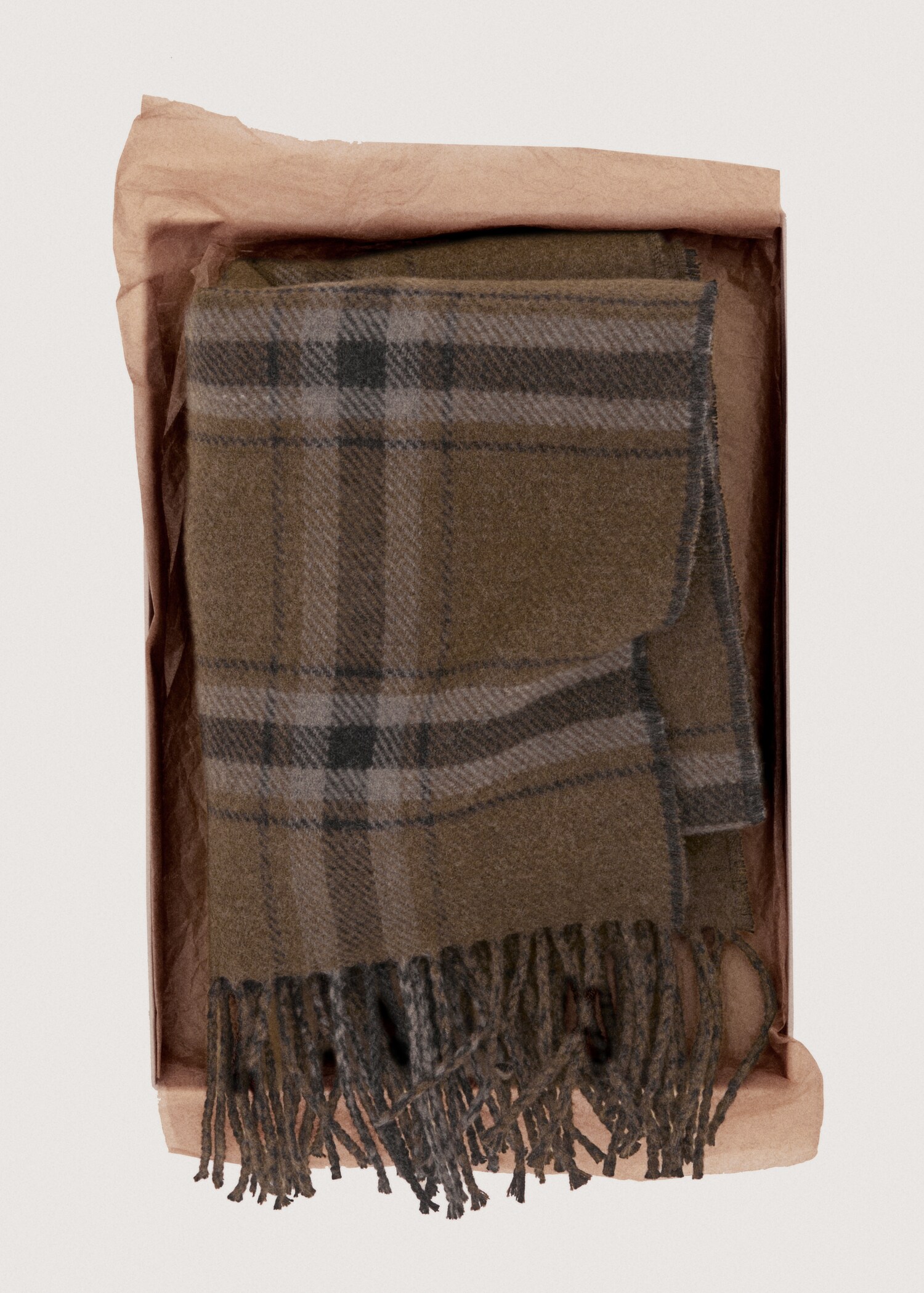 Κασκόλ καρό κρόσσια - Λεπτομέρεια του προϊόντος 9