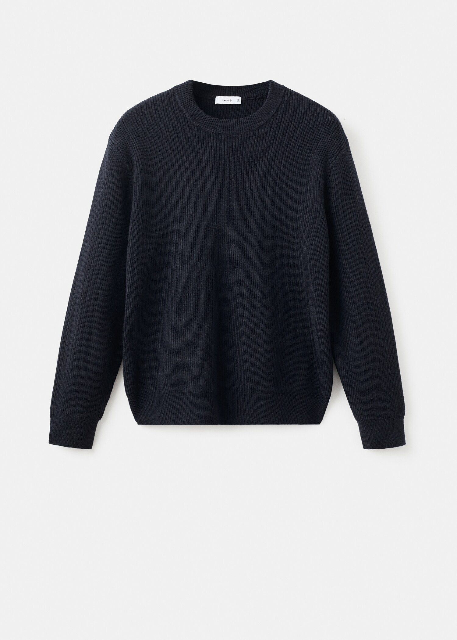 Ripp-Pullover aus Wollgemisch - Artikel ohne Model