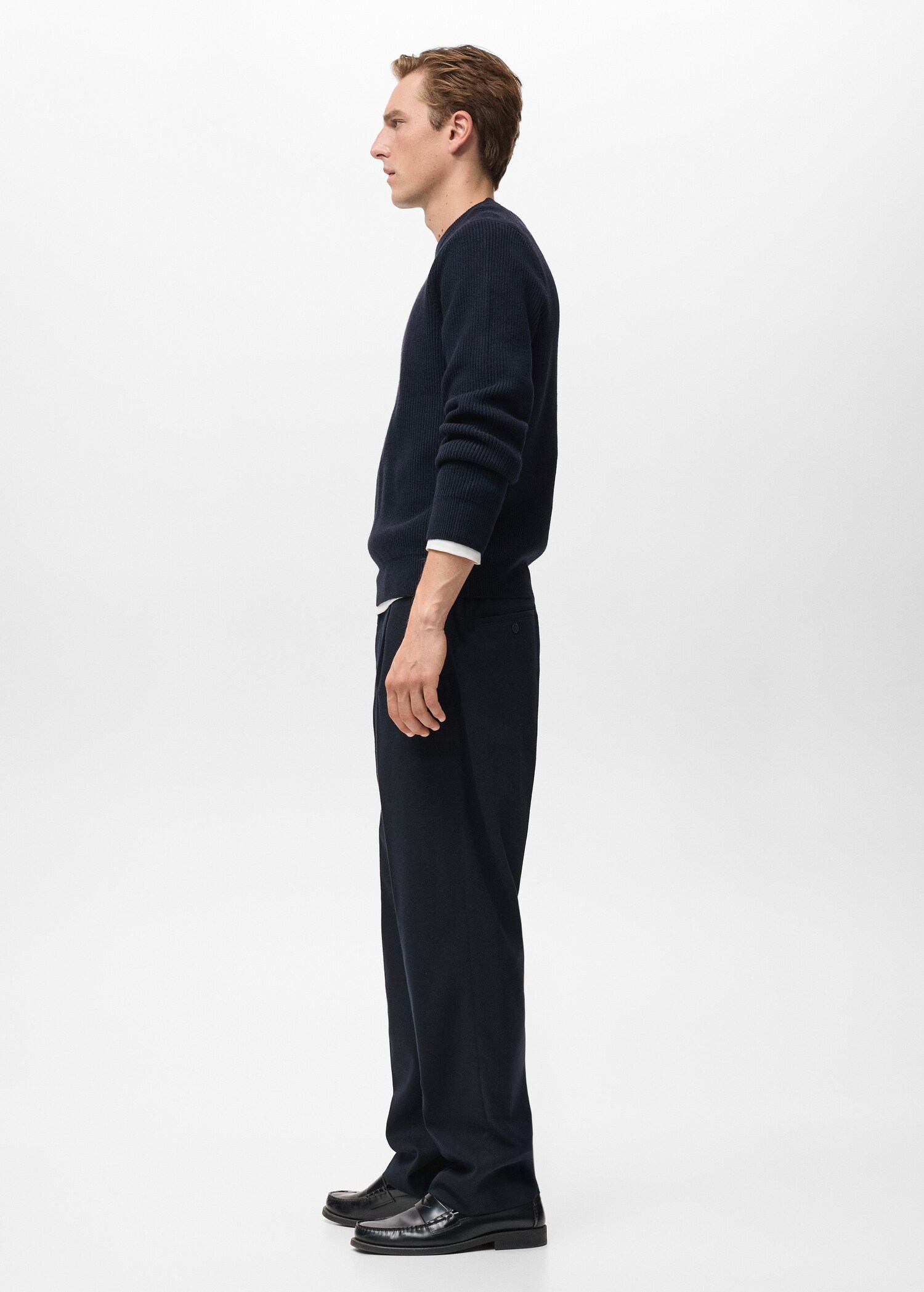 Ripp-Pullover aus Wollgemisch - Detail des Artikels 2