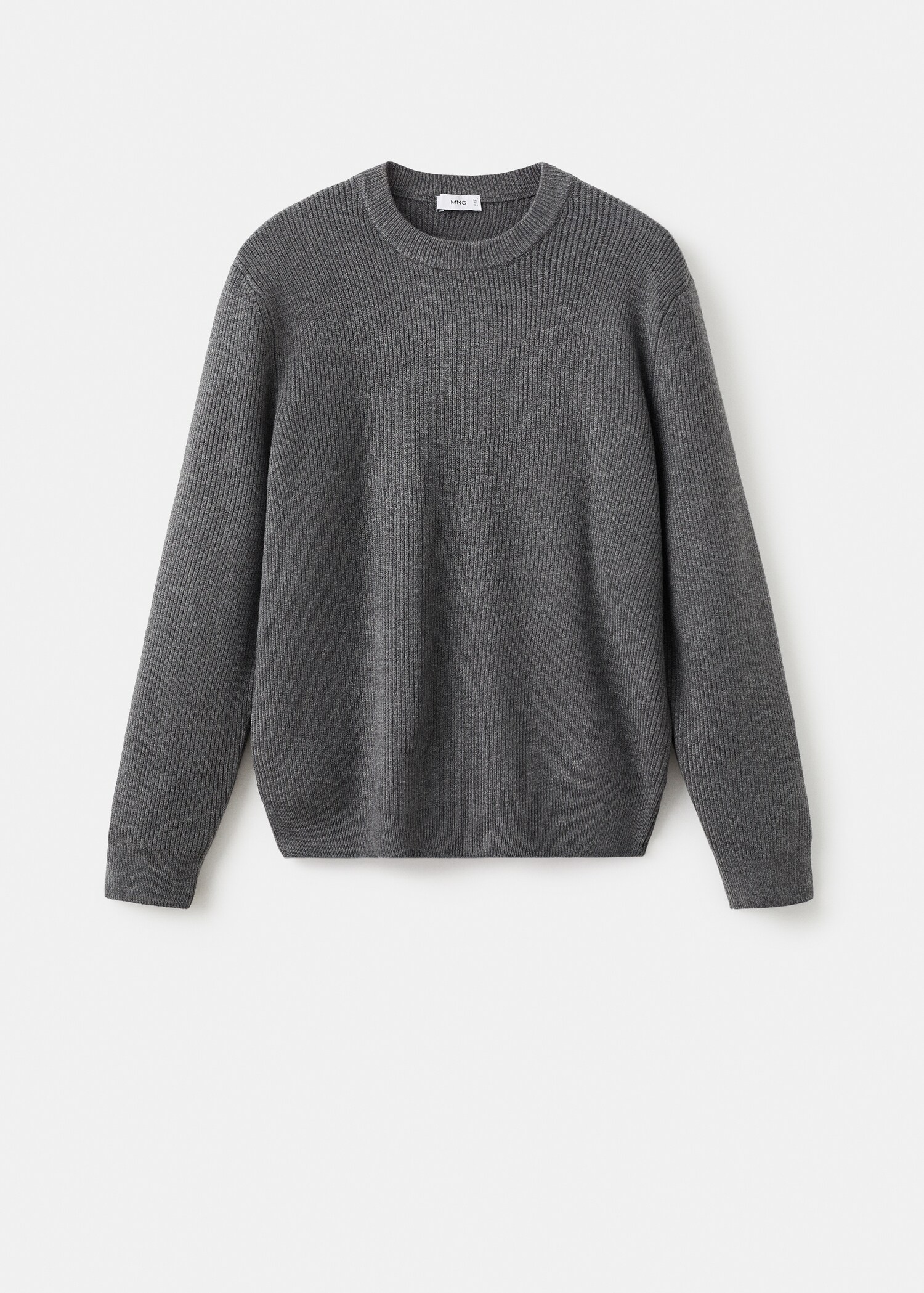 Ripp-Pullover aus Wollgemisch - Artikel ohne Model