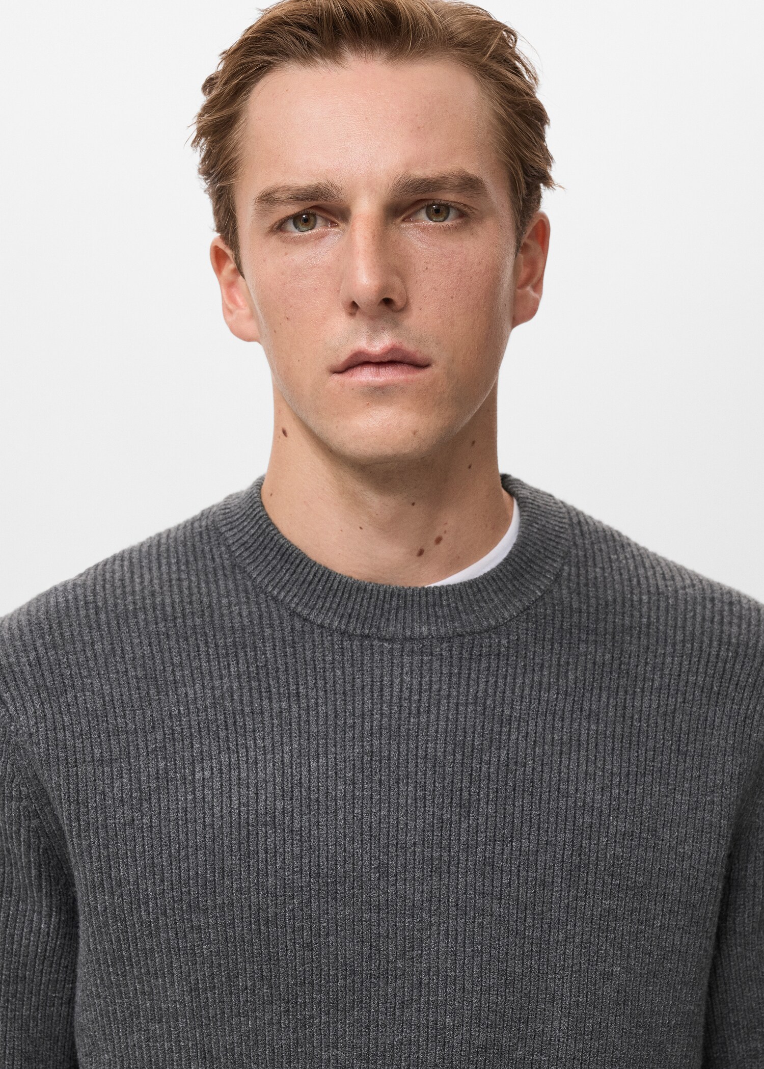 Ripp-Pullover aus Wollgemisch - Detail des Artikels 1